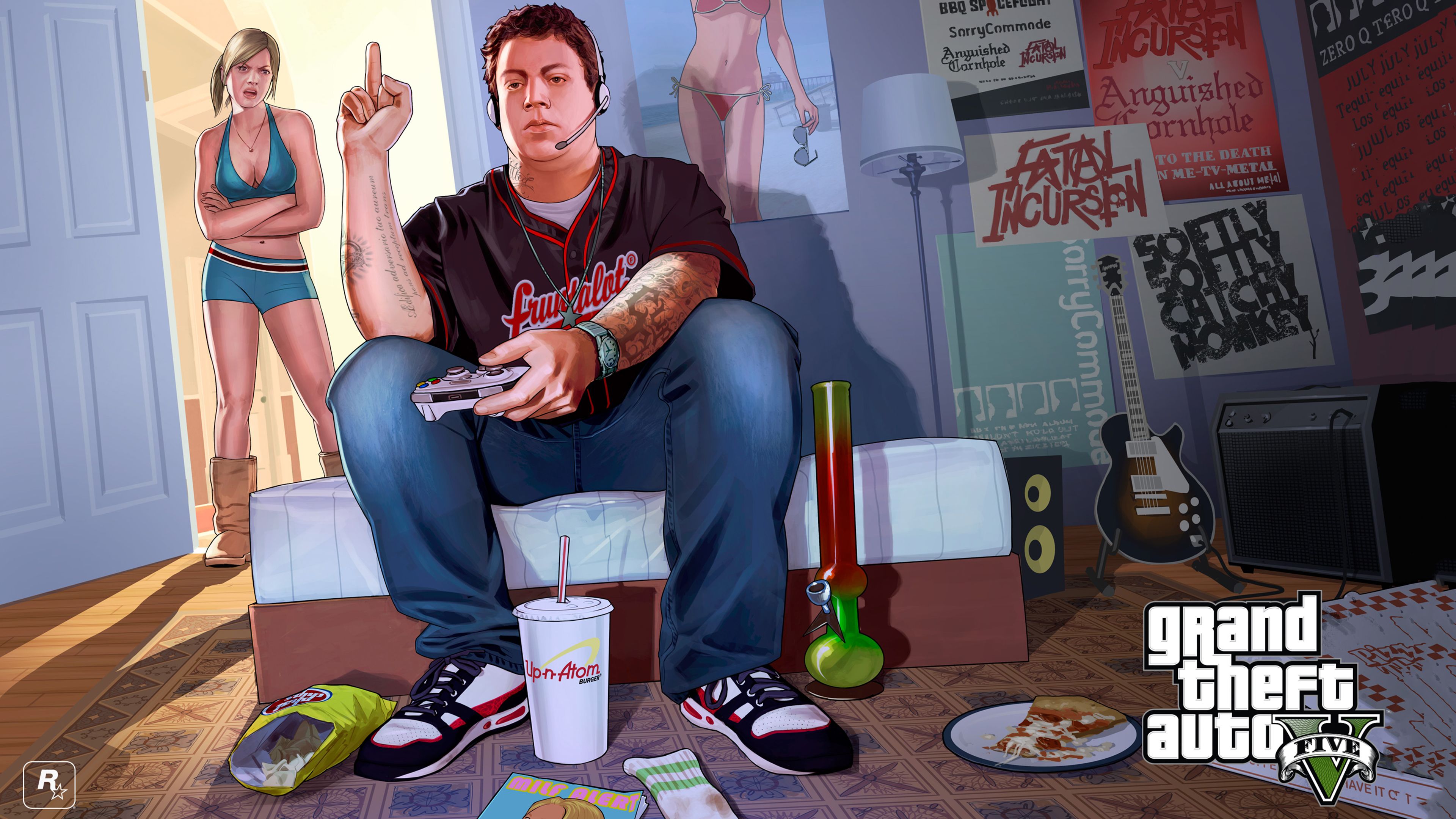 GTA 5 personaggio Jimmy videogioco, 3840x2160 4K, Desktop 4K