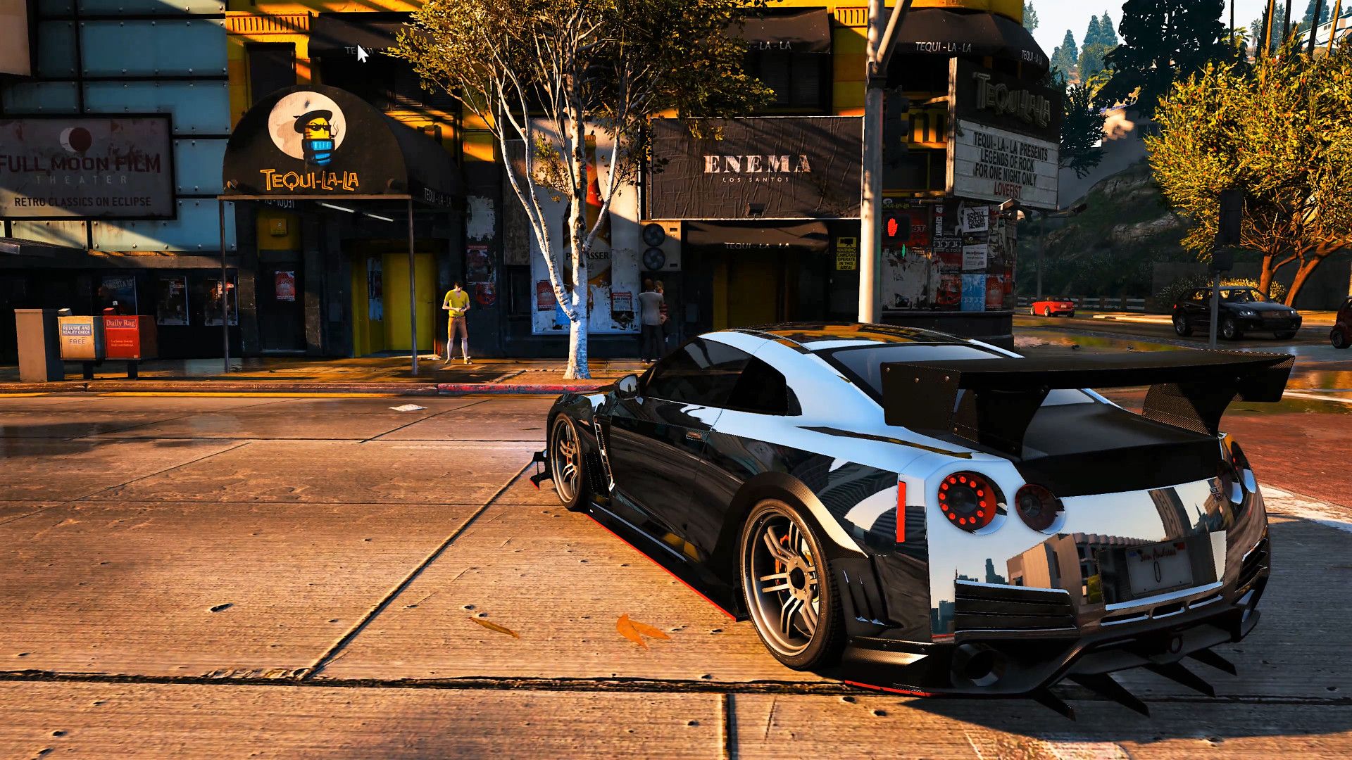 Auto sportiva nera GTA 5, 1920x1080 Full HD 1080p, Laptop