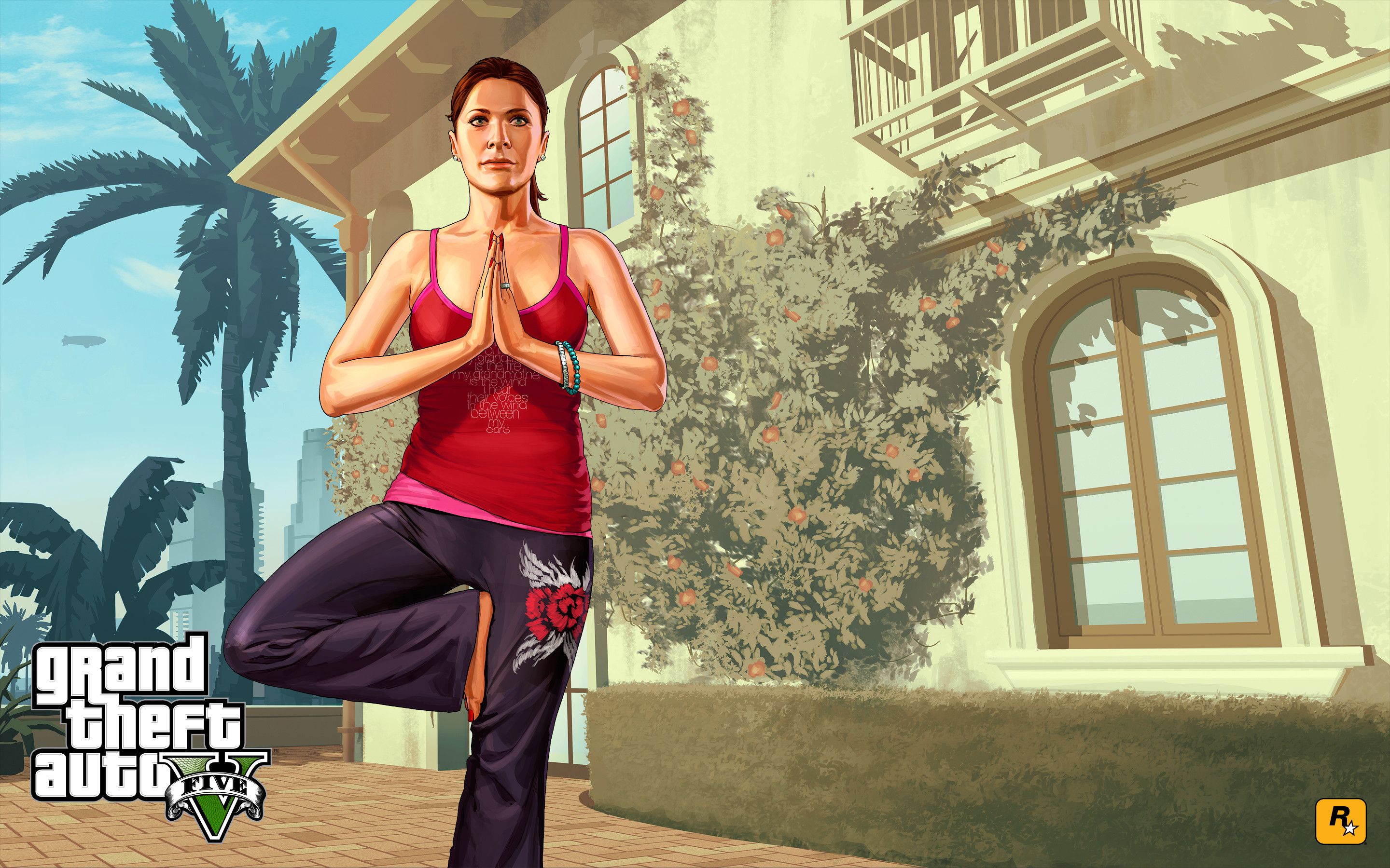 Personaggio femminile yoga GTA 5, 2880x1800 WQXGA, PC