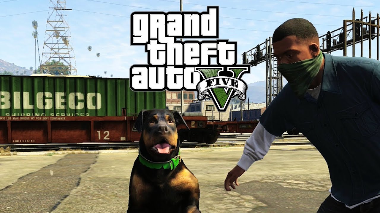 Chop il cane GTA 5, 1920x1080 Full HD, Desktop
