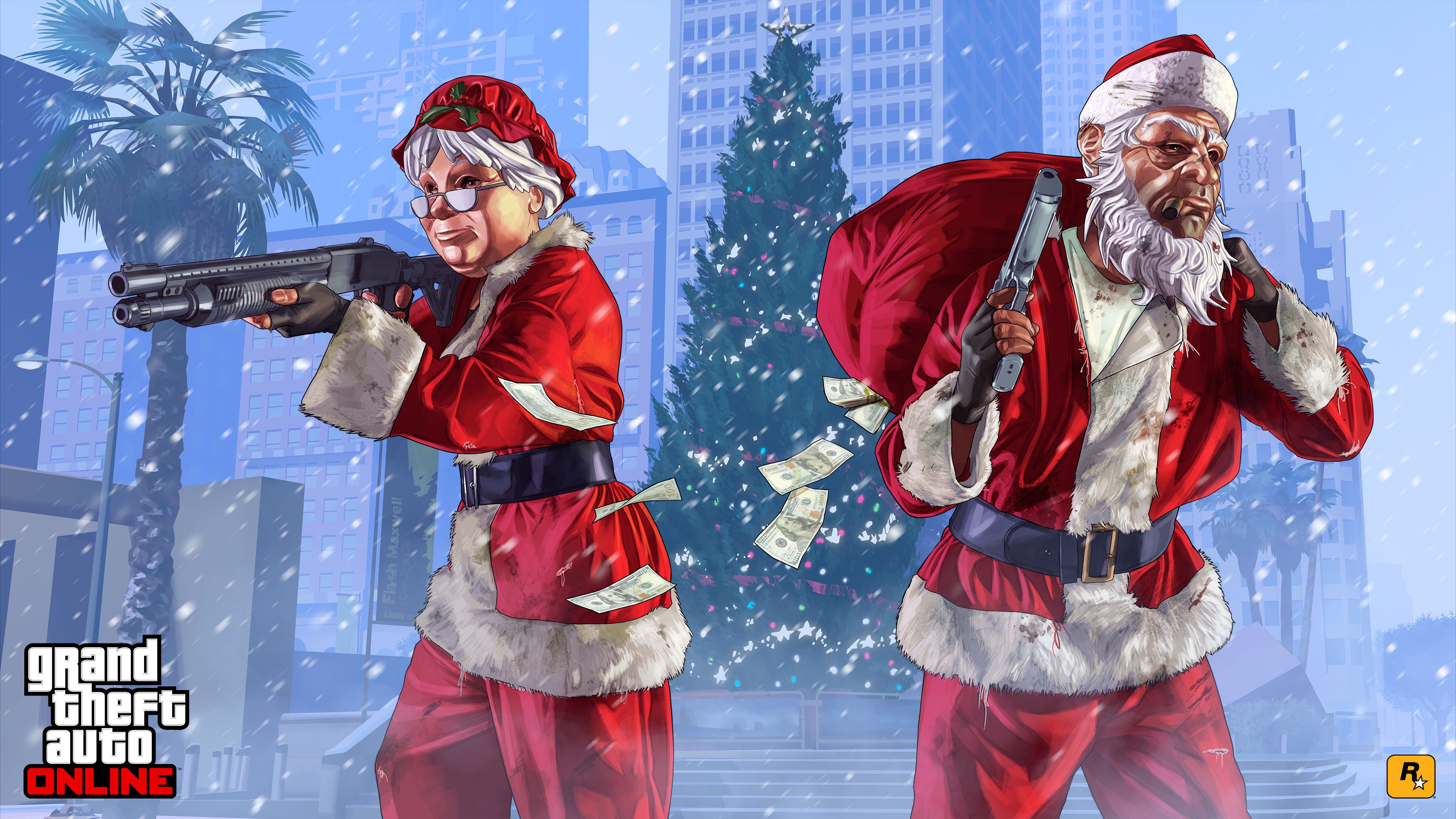 Franklin e Chop GTA 5, 1920x1080 1080p, PC