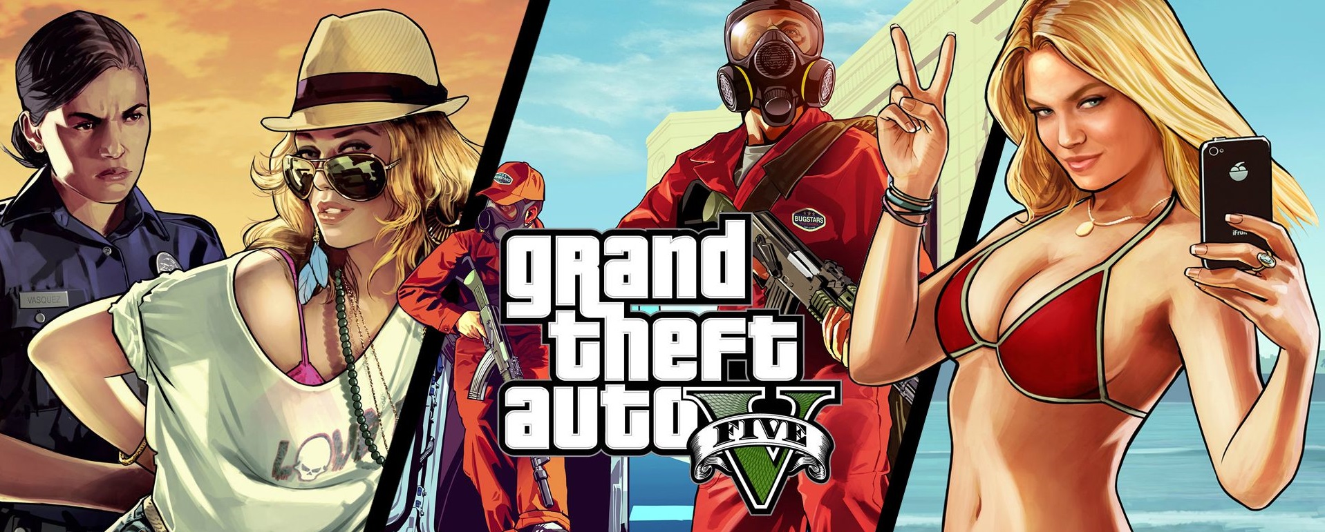 Personaggi GTA 5, 1917x771 Panoramico, PC