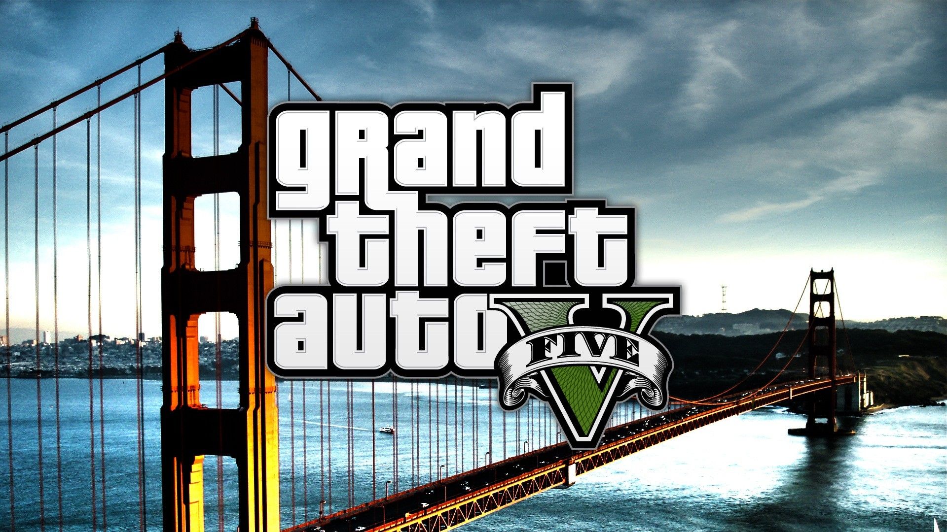 GTA 5 logo ponte, 1920x1080 1080p, Desktop