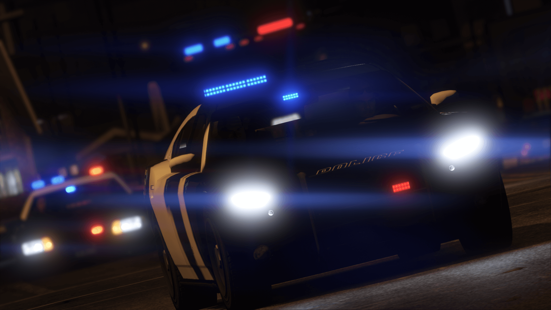 Auto polizia GTA 5 montagne, 1440x846 HD, Desktop