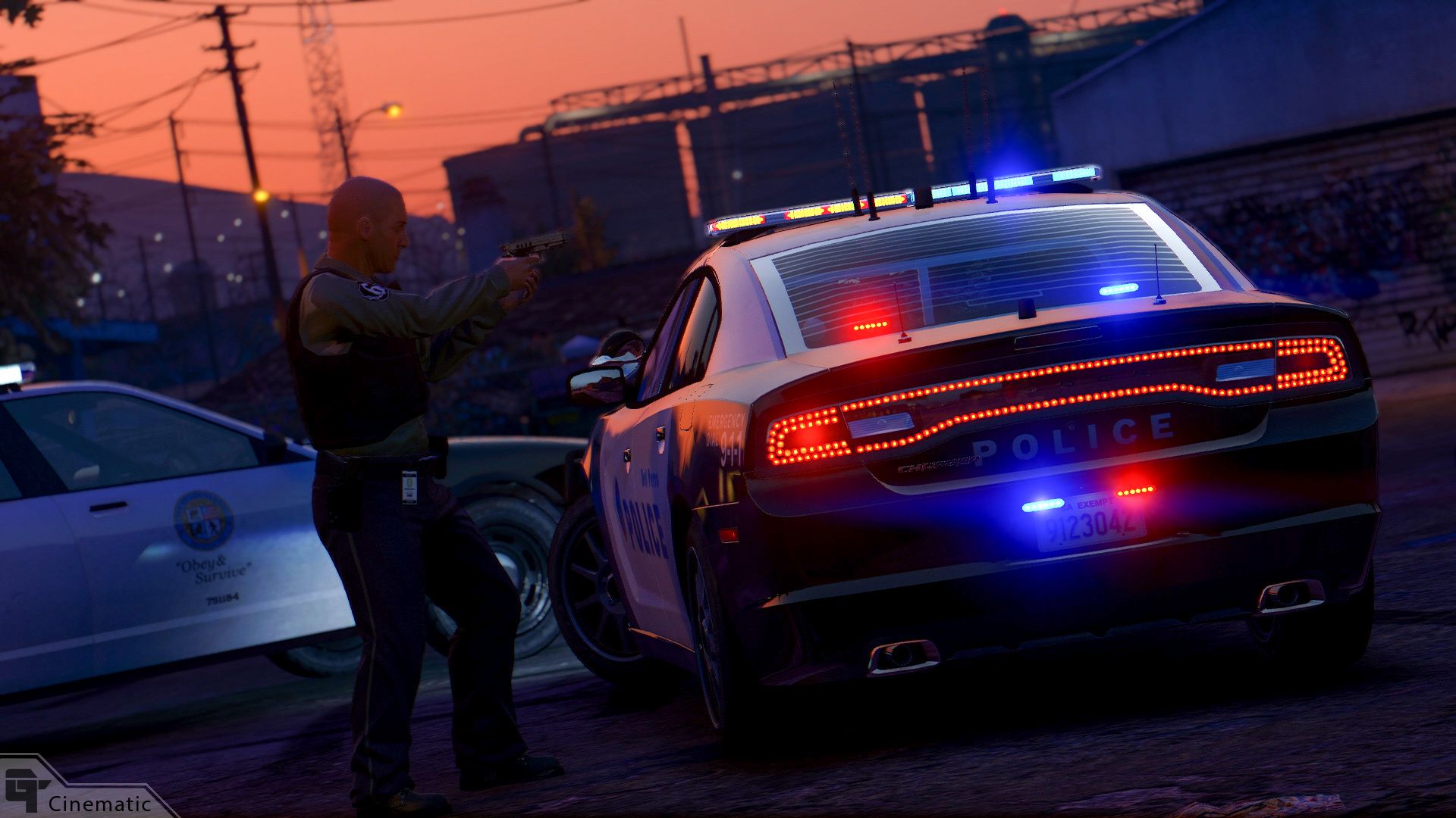 Auto polizia GTA 5, Rockstar Games, 1920x1080 1080p, Desktop