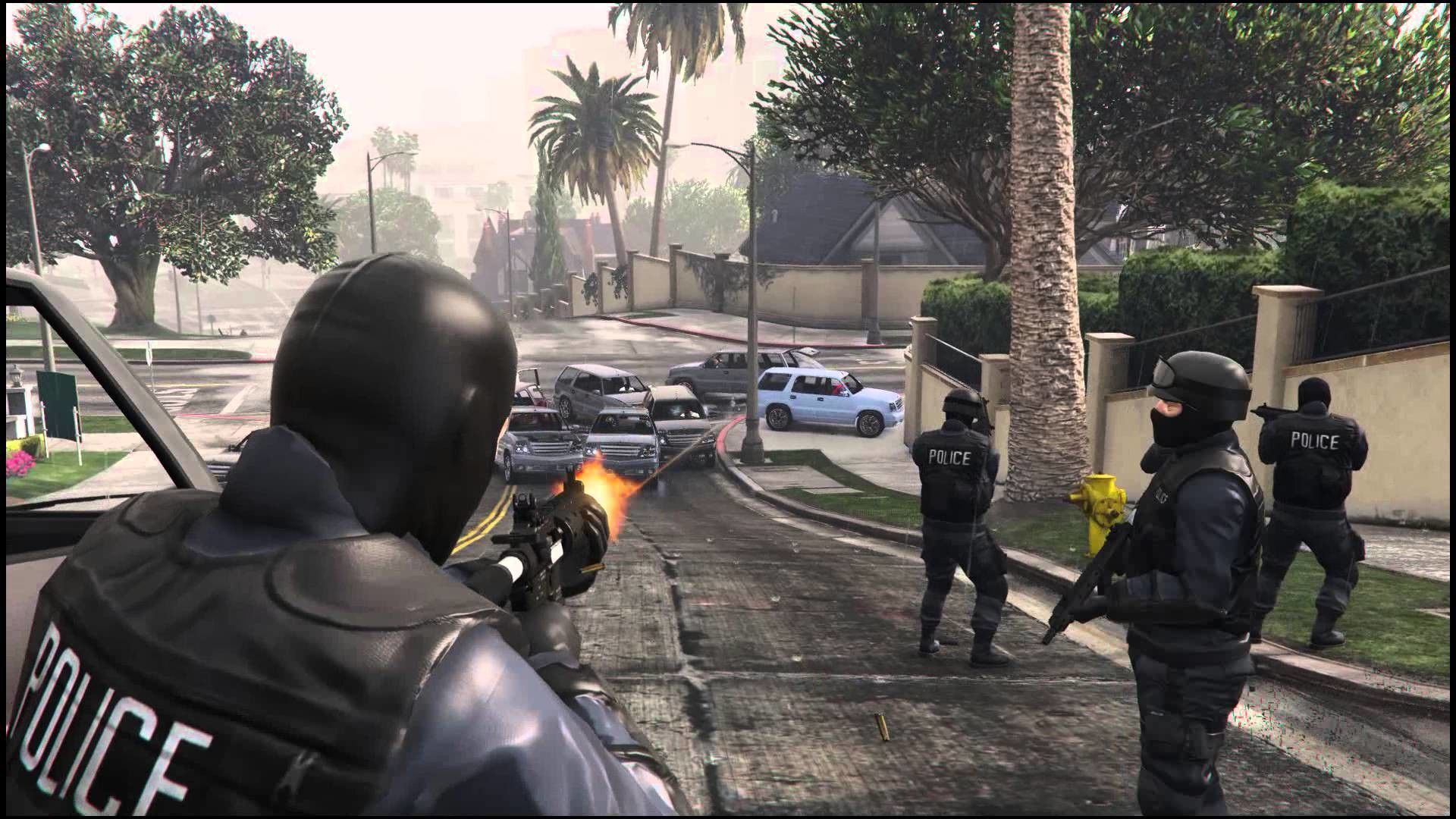 Auto polizia GTA 5, 1920x1080 1080p, Desktop
