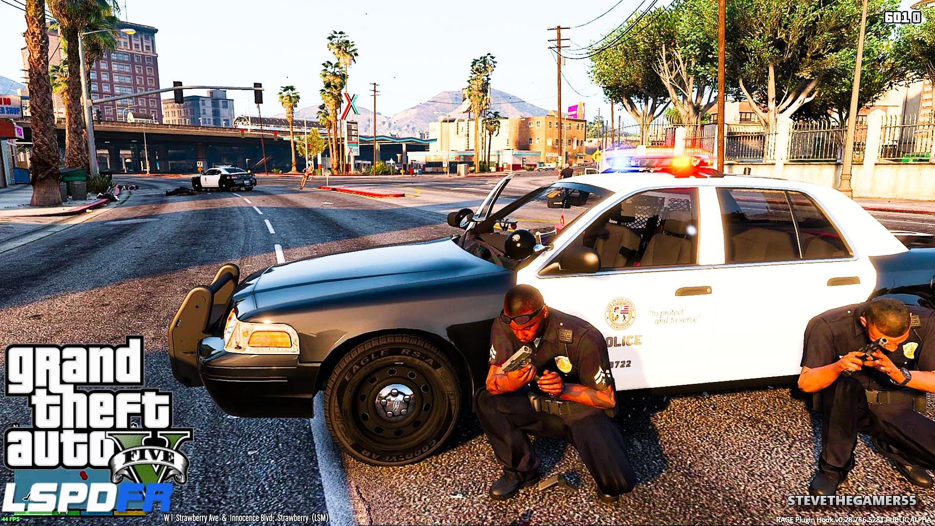 Auto polizia GTA 5, 1920x1080 1080p, PC
