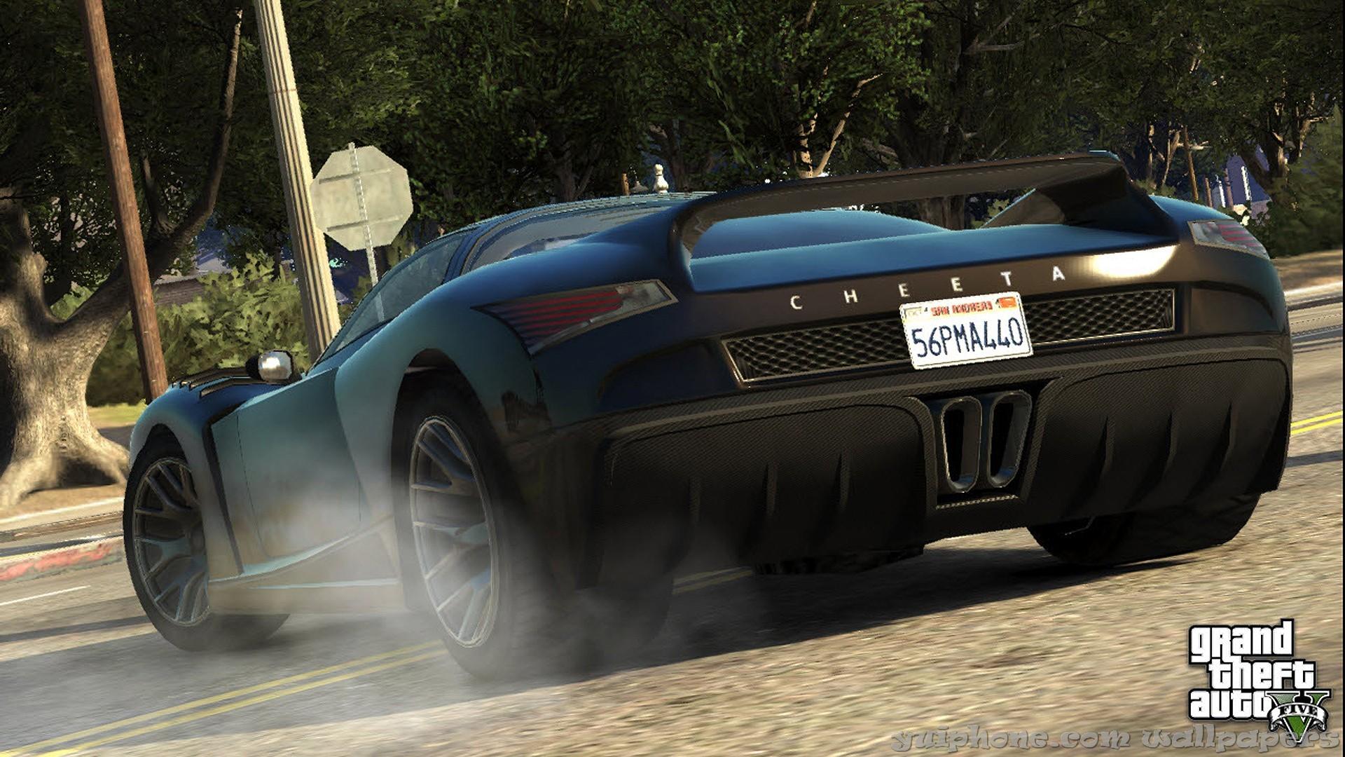 Auto polizia GTA 5, 1920x1080 1080p, Laptop