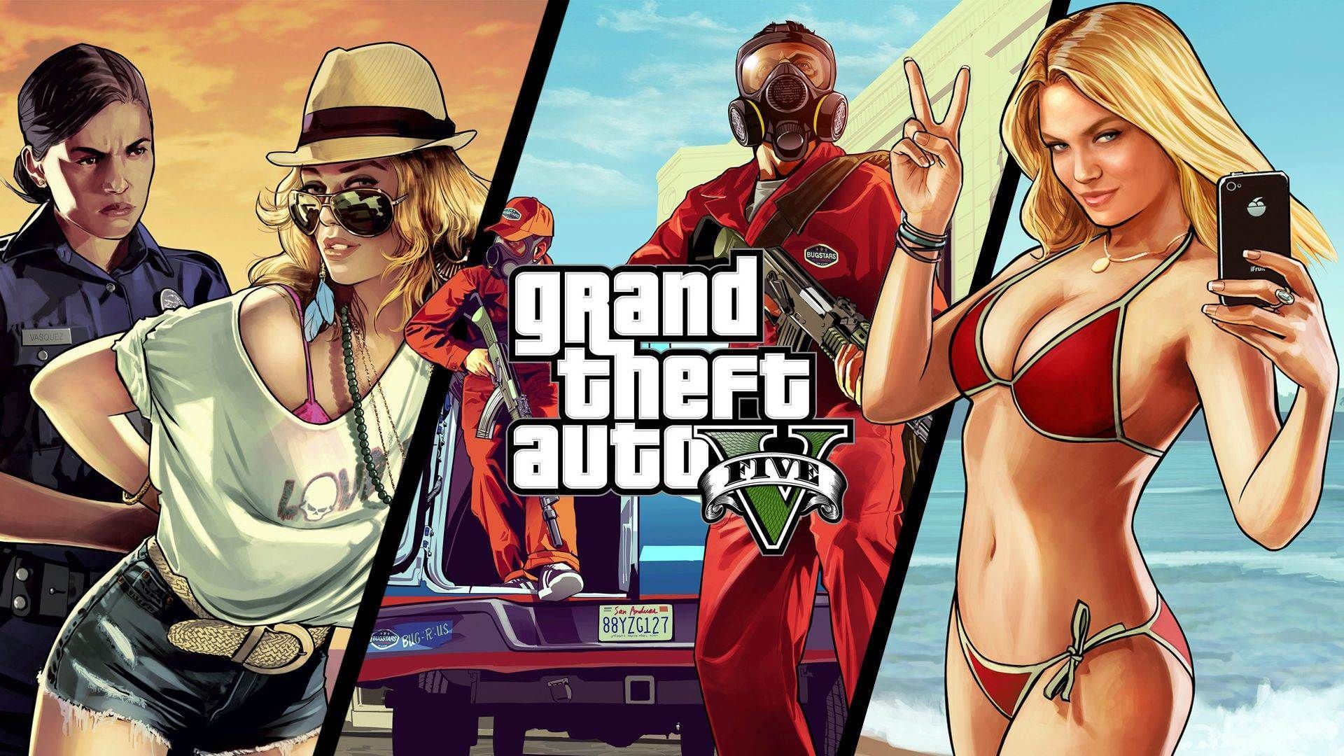 Personaggi femminili GTA 5, 1920x1080 Full HD, Laptop