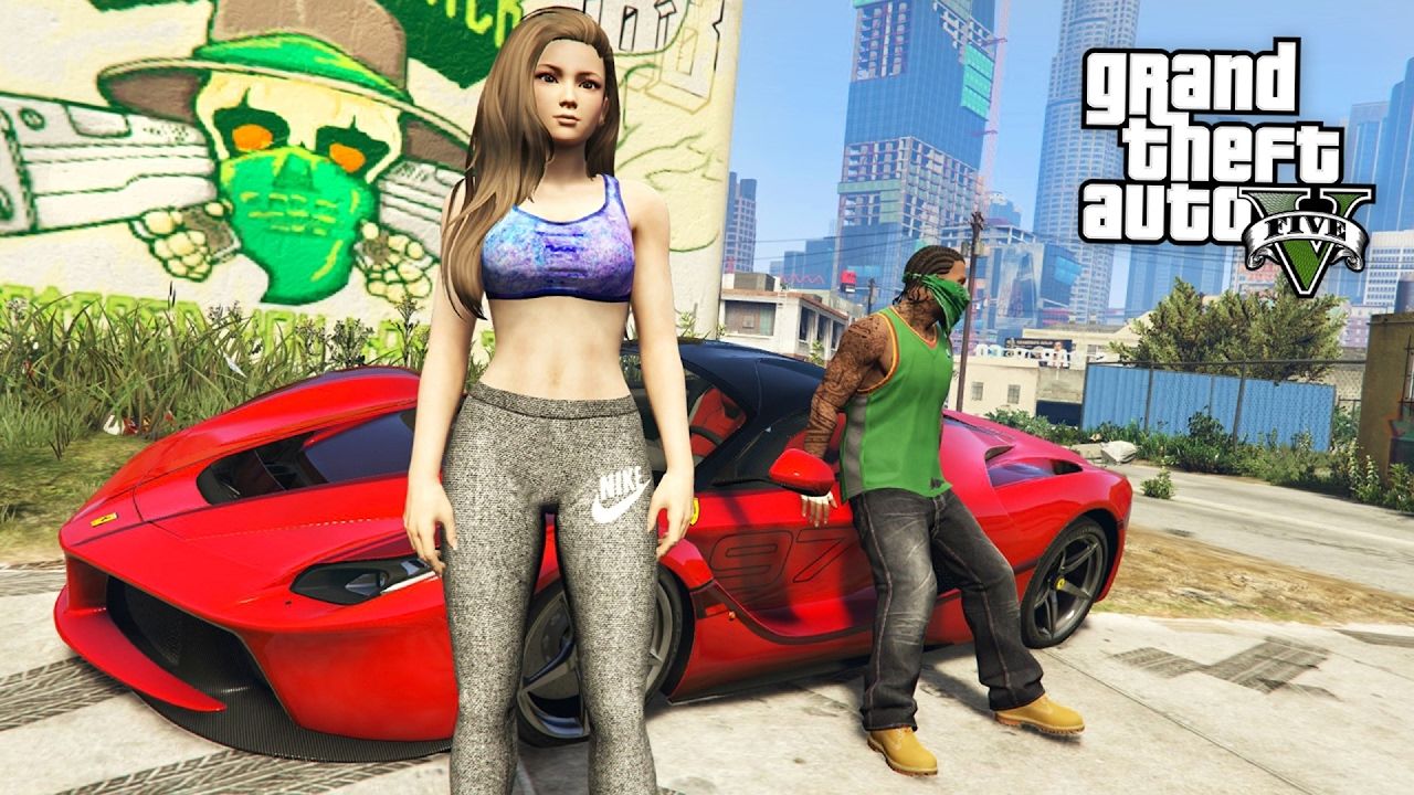 GTA San Andreas poliziotta bionda, 1600x1000 HD, PC