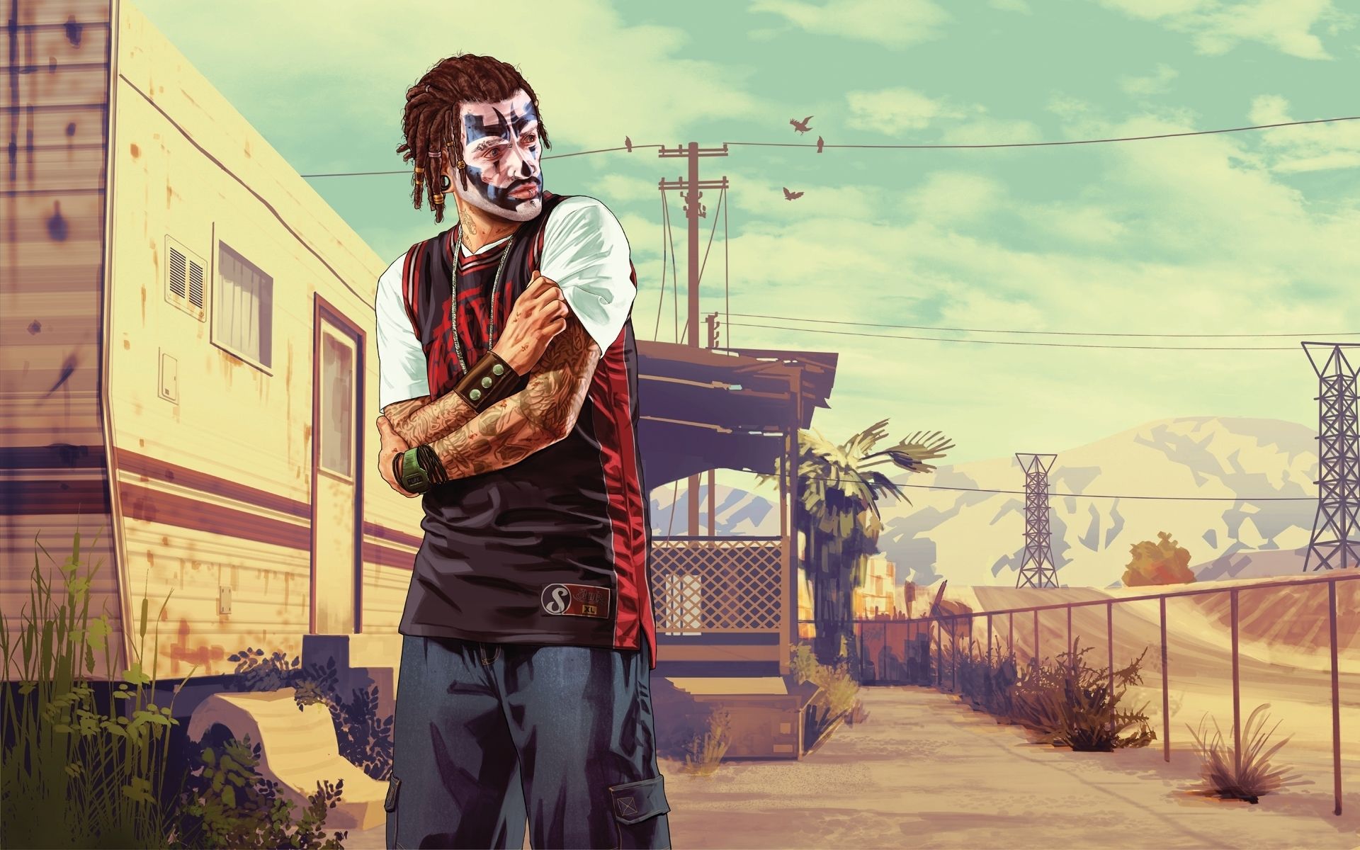 Ragazza bikini rosso GTA V, 1024x1241 Full HD Verticale, iPhone