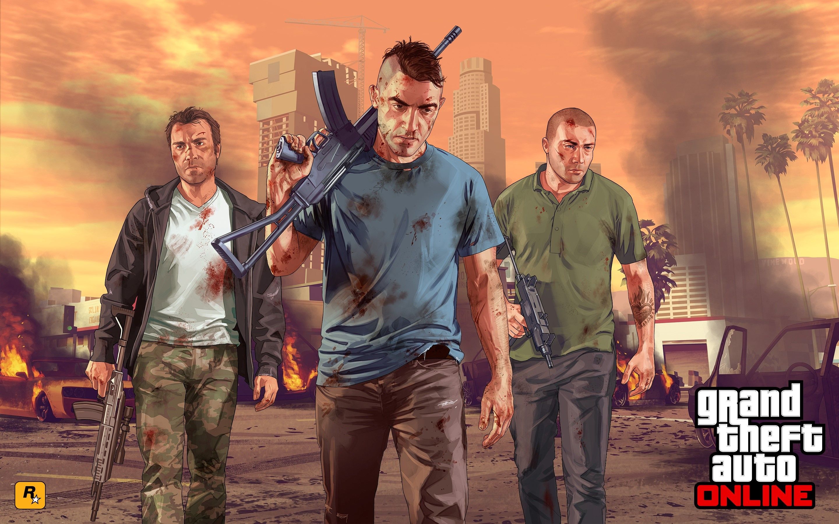 Personaggi GTA 5 Online, 2880x1800 2K+, PC