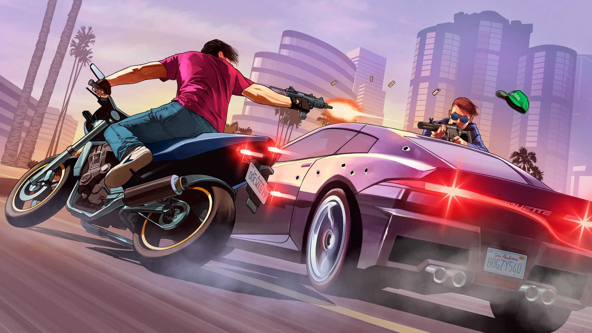 GTA 5 personaggi auto moto, 1920x1080 1080p, Desktop