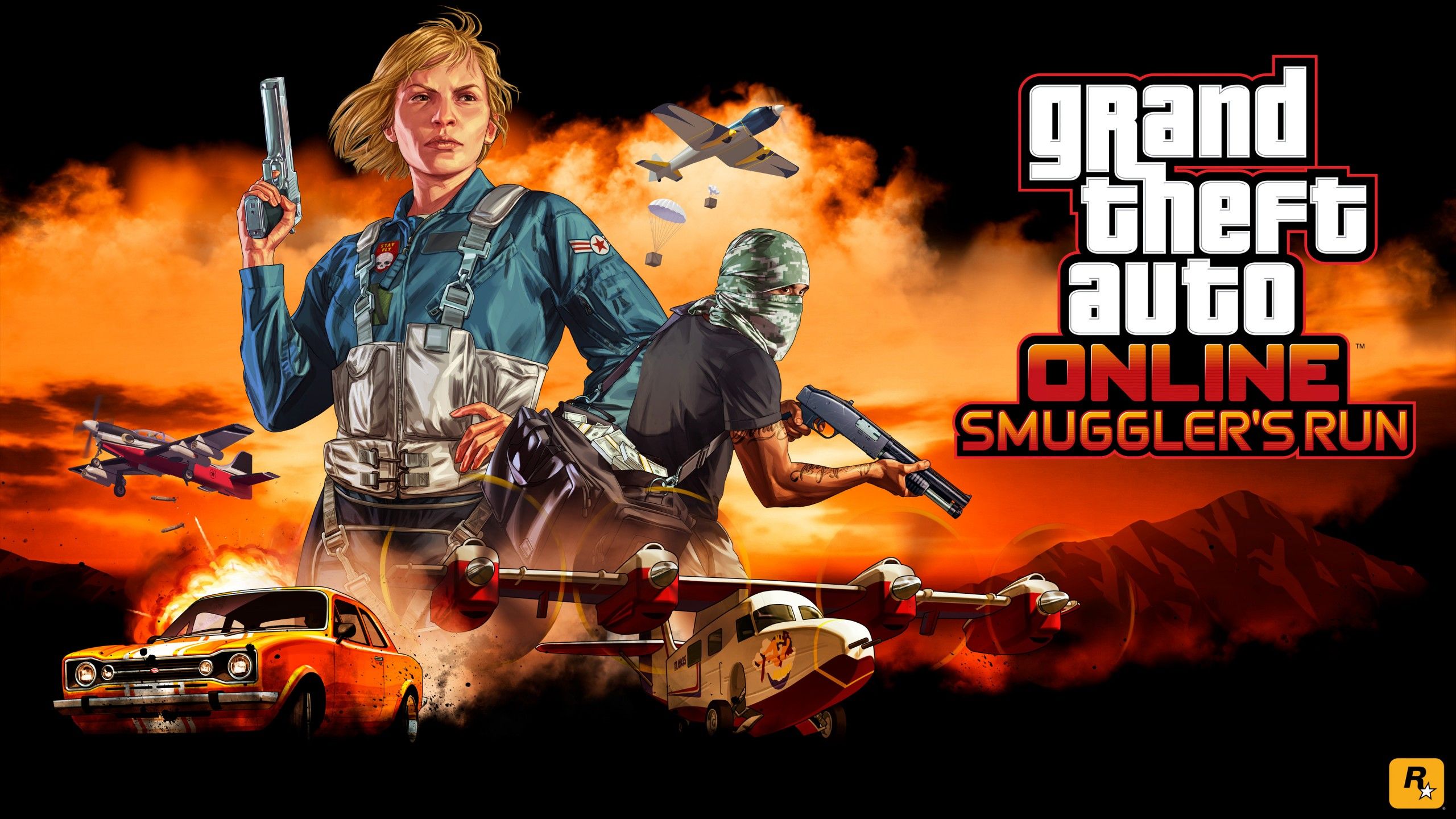 GTA Online Smuggler's Run, 2560x1440 2K, Monitor Gaming