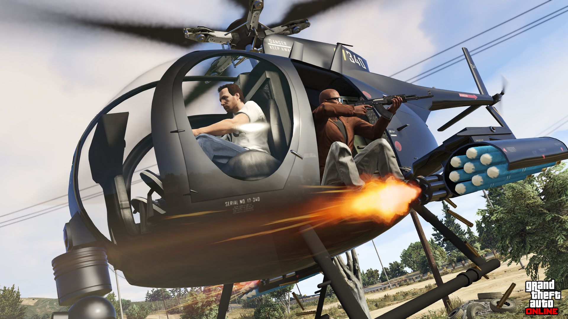 Grand Theft Auto VI strada notturna, 1920x1080 Full HD 1080p, PC