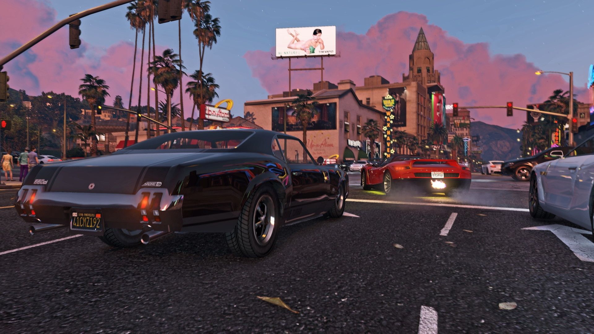 GTA scena stradale città, 1920x1080 1080p, Desktop