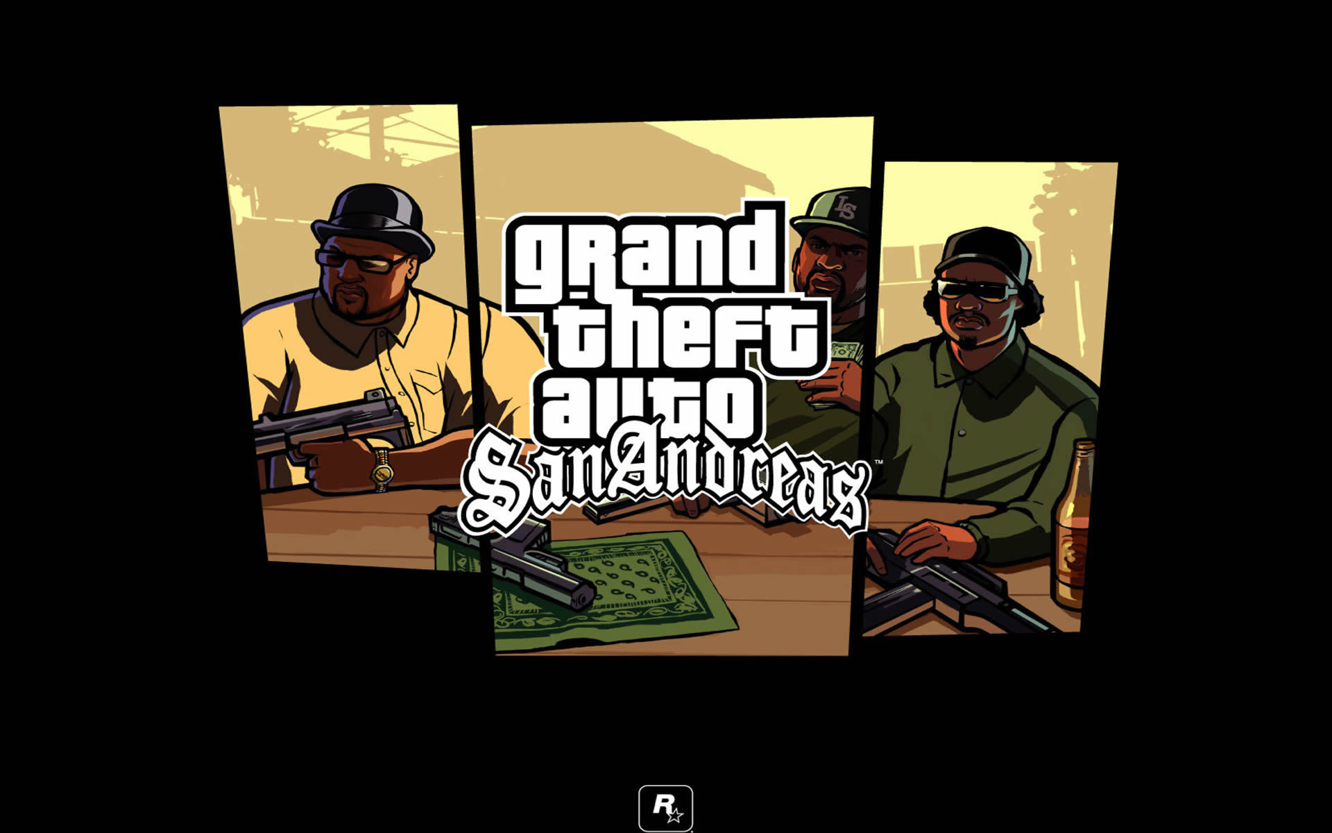 GTA San Andreas copertina gioco, 1920x1200 Full HD+ WUXGA, PC Desktop
