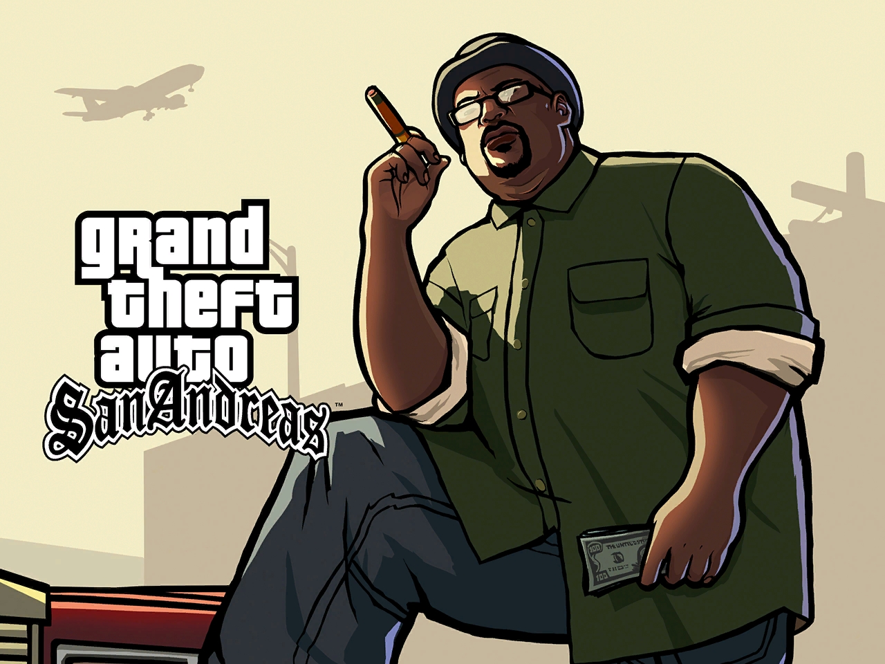 GTA San Andreas personaggio CJ, 1280x960 HD, Desktop