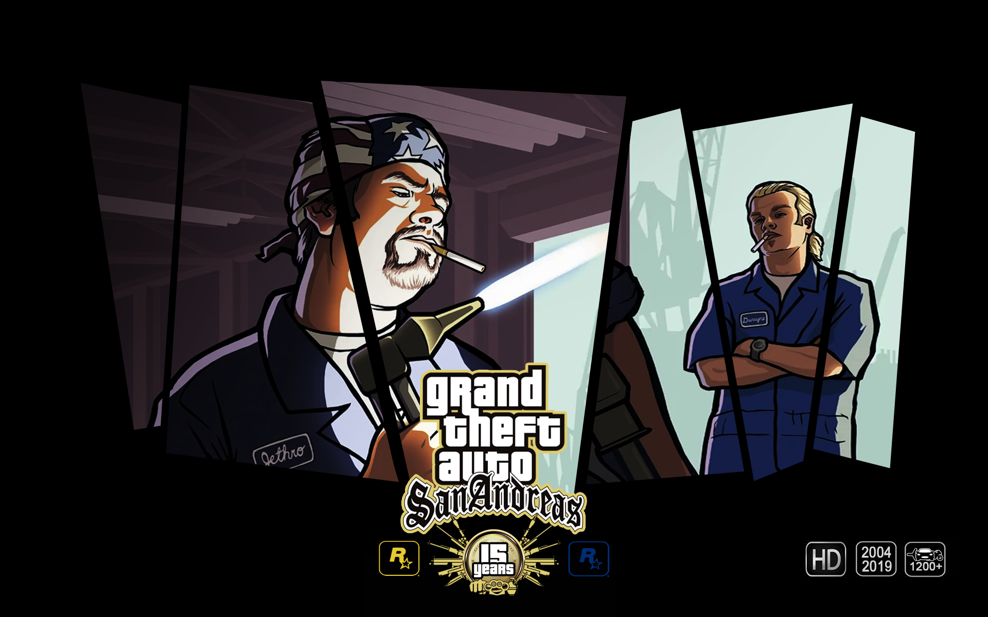 GTA San Andreas personaggi, 1920x1200 Full HD+ WUXGA, Desktop