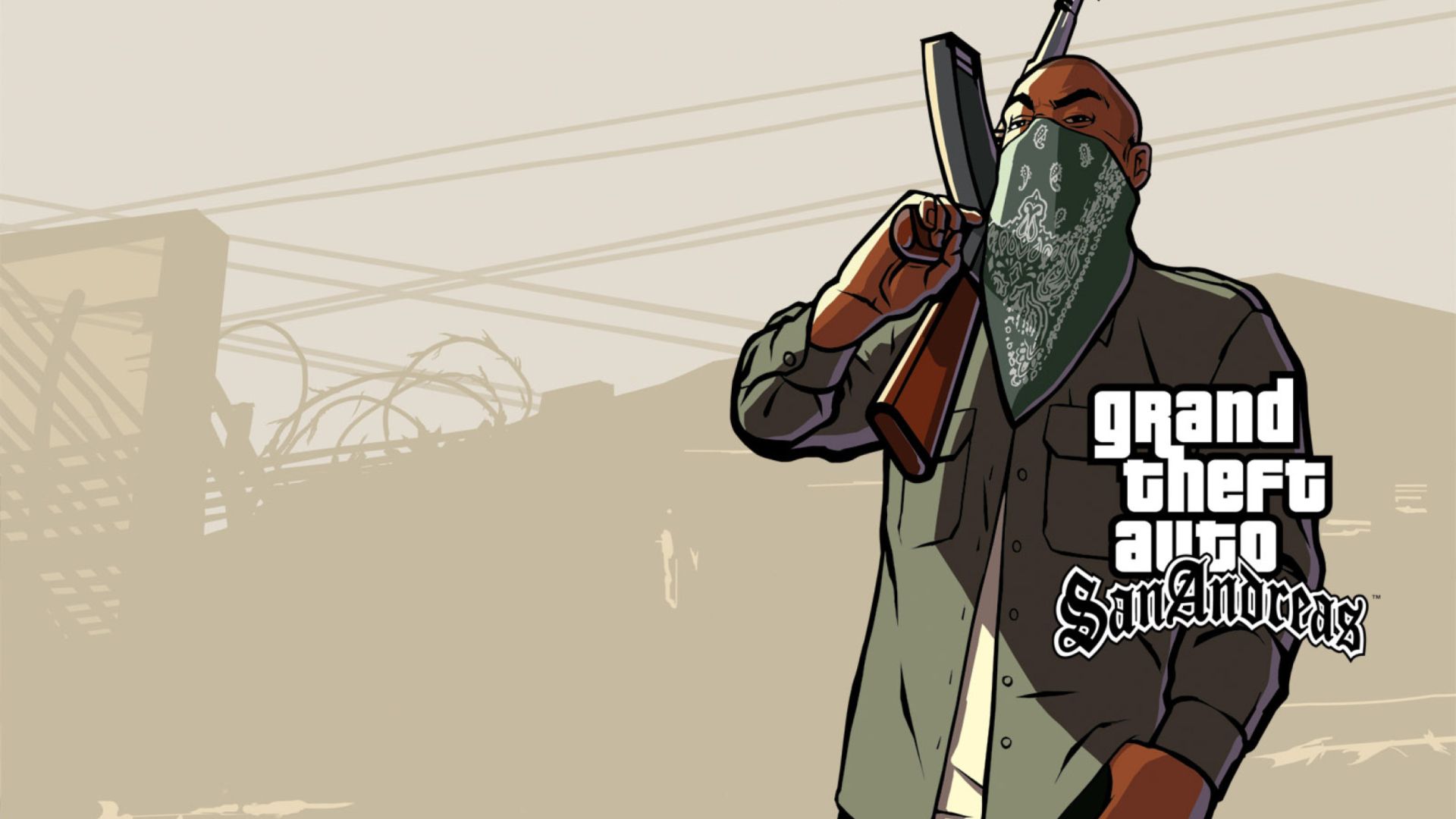 Grand Theft Auto San Andreas copertina, open world, 1920x1080 1080p, Desktop