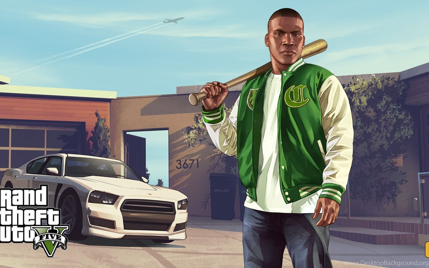GTA V Franklin mazza giacca verde, 1440x900 720p, Laptop