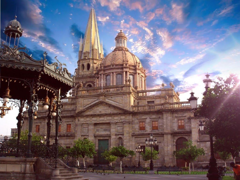 Cattedrale di Guadalajara, Jalisco, 1024x768 HD, iMac