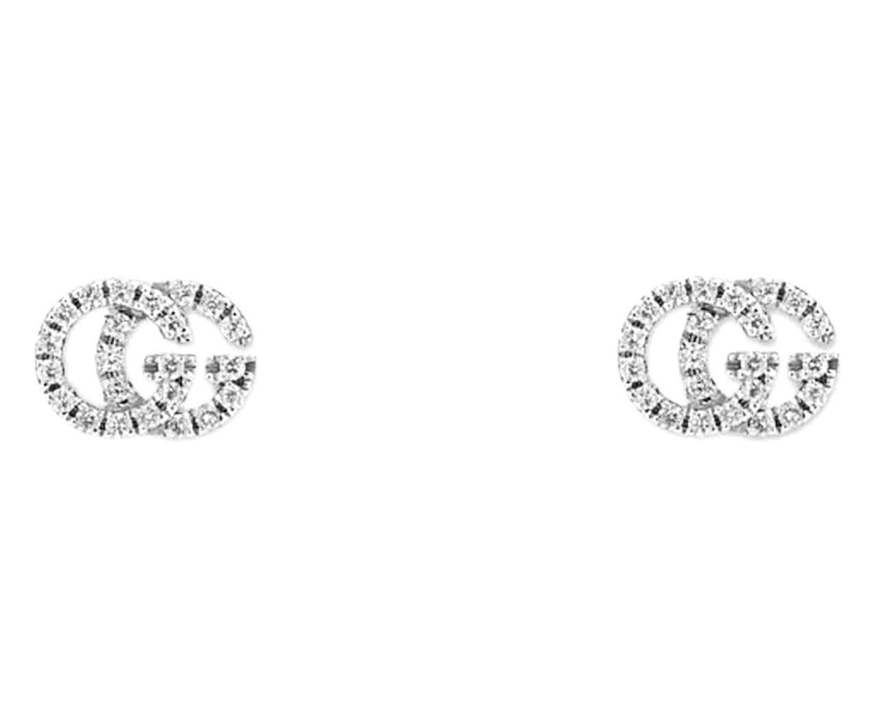 Orecchini Gucci GG diamanti bianchi, moda di lusso, 1280x1024 HD, Desktop