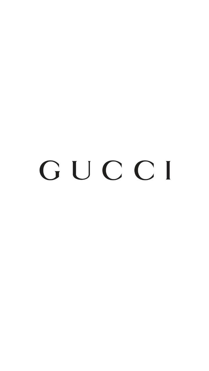 Logo Gucci bianco, 720x1280 Full HD Verticale, Smartphone