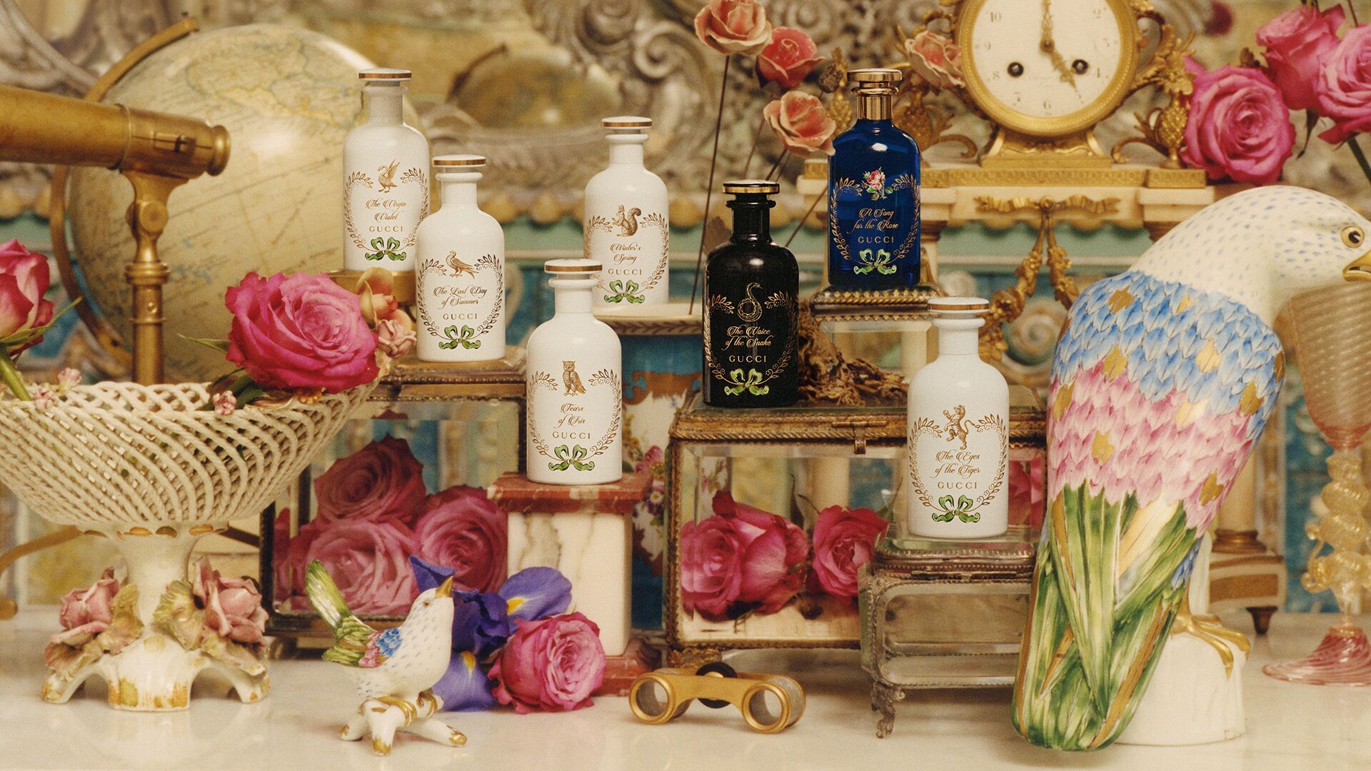 Profumi Gucci vintage decorati, 1600x1200 900p, Desktop
