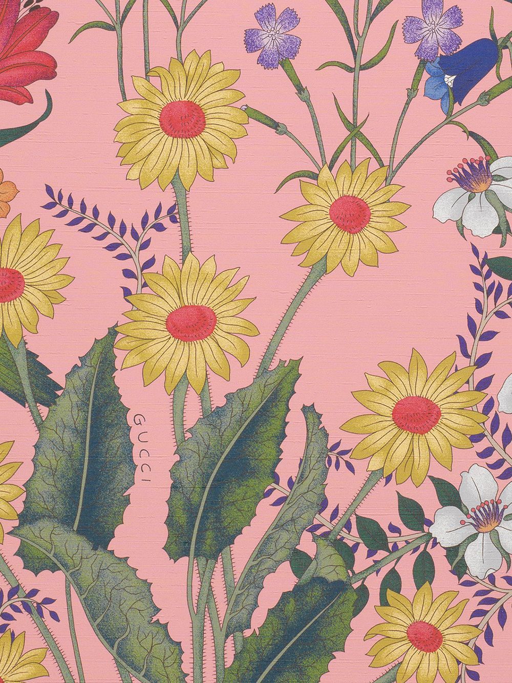 Fiori Gucci Flora rosa, 1000x1334 Full HD Verticale, iPhone