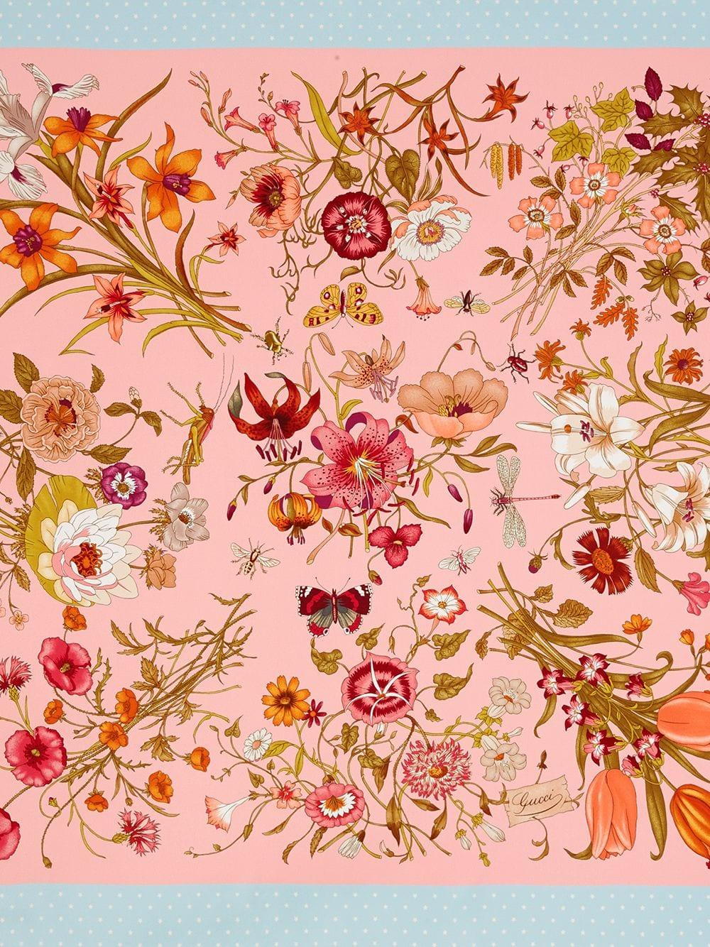 Fiori Gucci Flora azzurro, 1000x1334 Verticale, Telefono