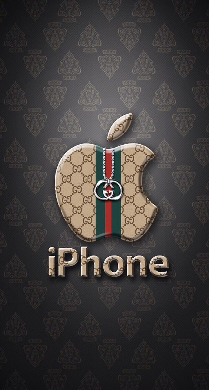 Logo Apple pattern Gucci, azienda tech, 700x1308 Verticale, iPhone Air