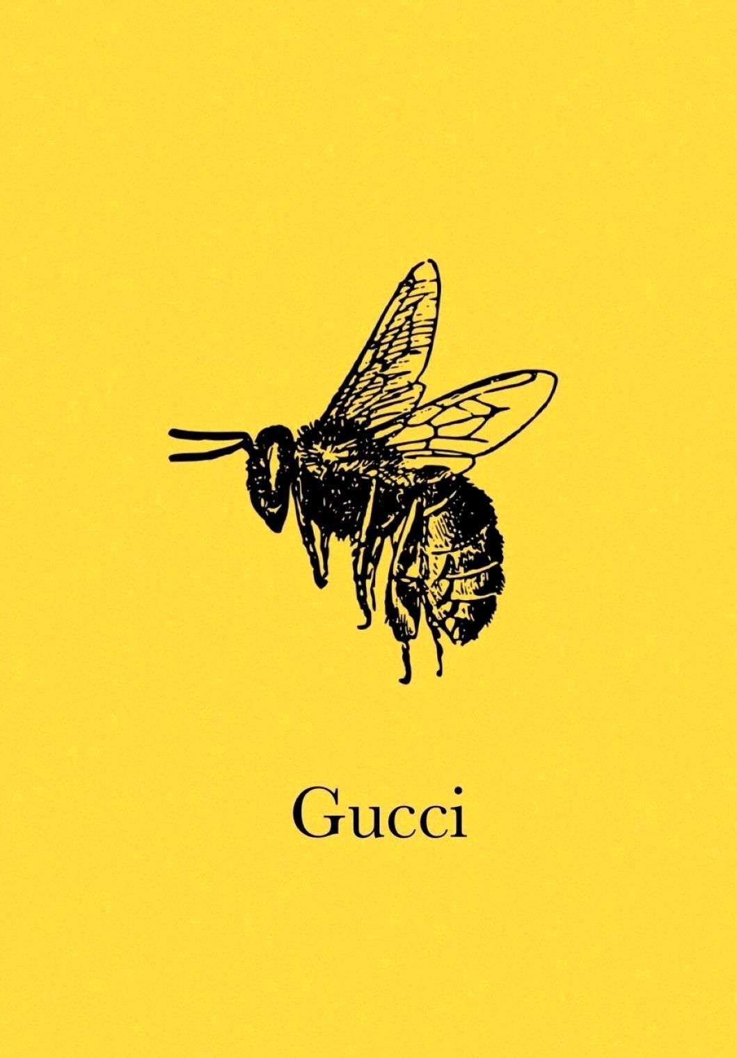 Logo Gucci ape gialla, 1059x1520 Full HD Verticale, iPhone Pro