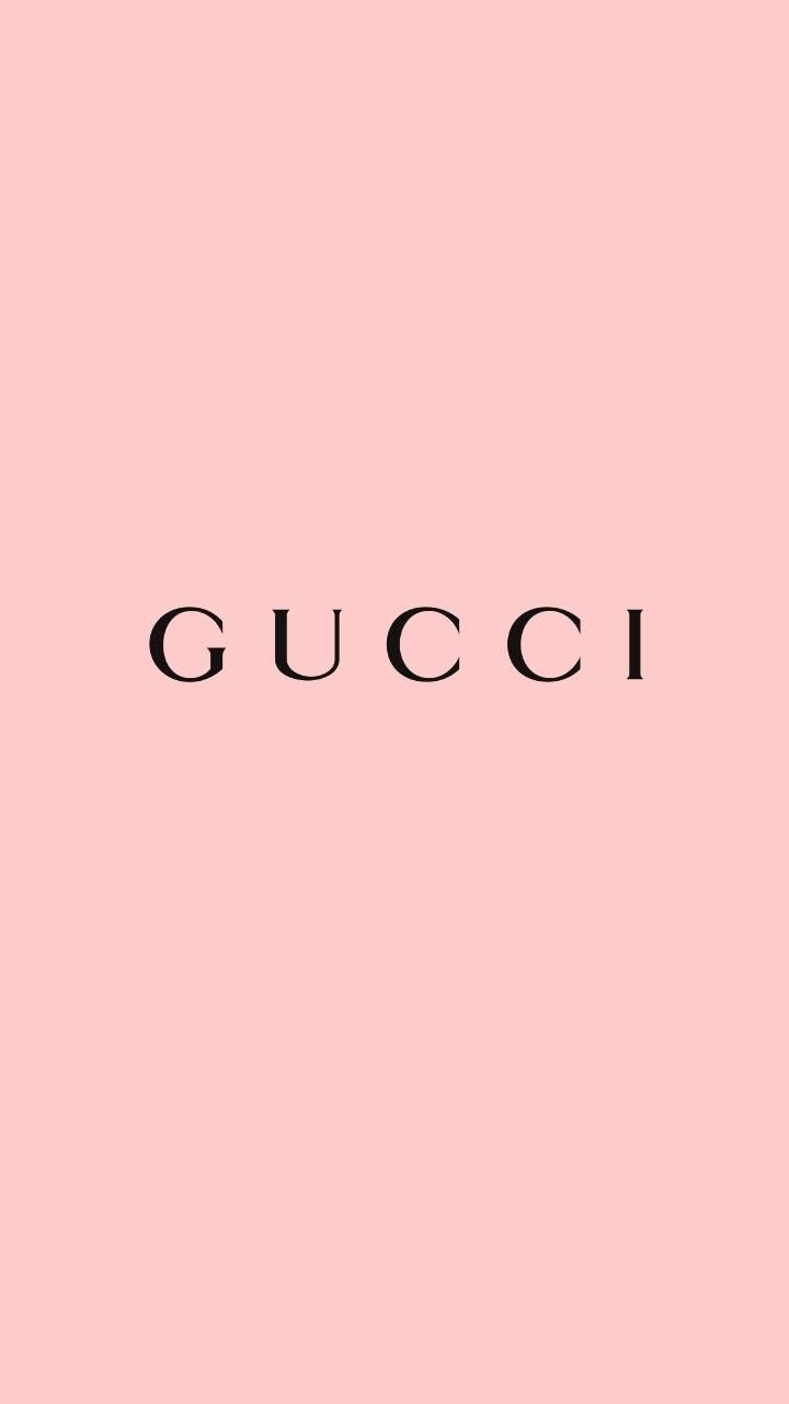 Logo Gucci sfondo rosa, italiana, 720x1280 Full HD Verticale, iPhone