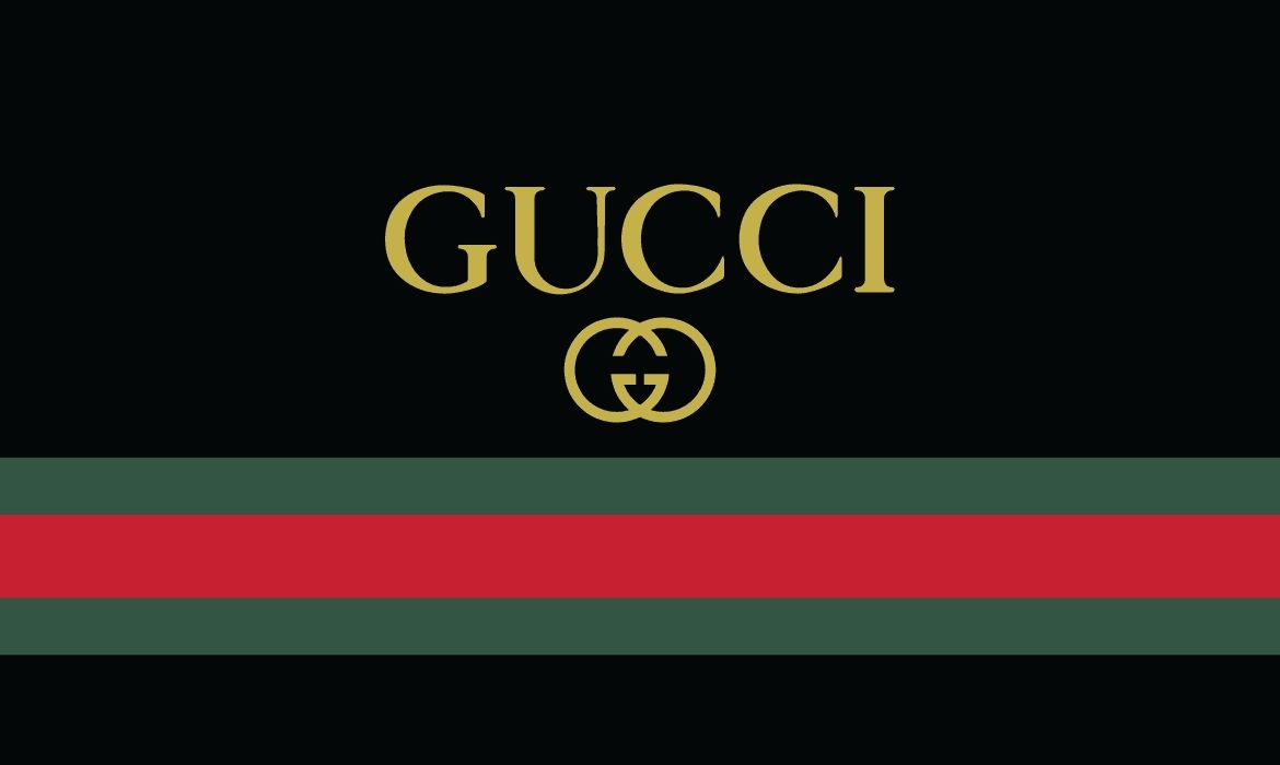 Logo Gucci bianco e nero, 1242x2208 Full HD Verticale, Smartphone