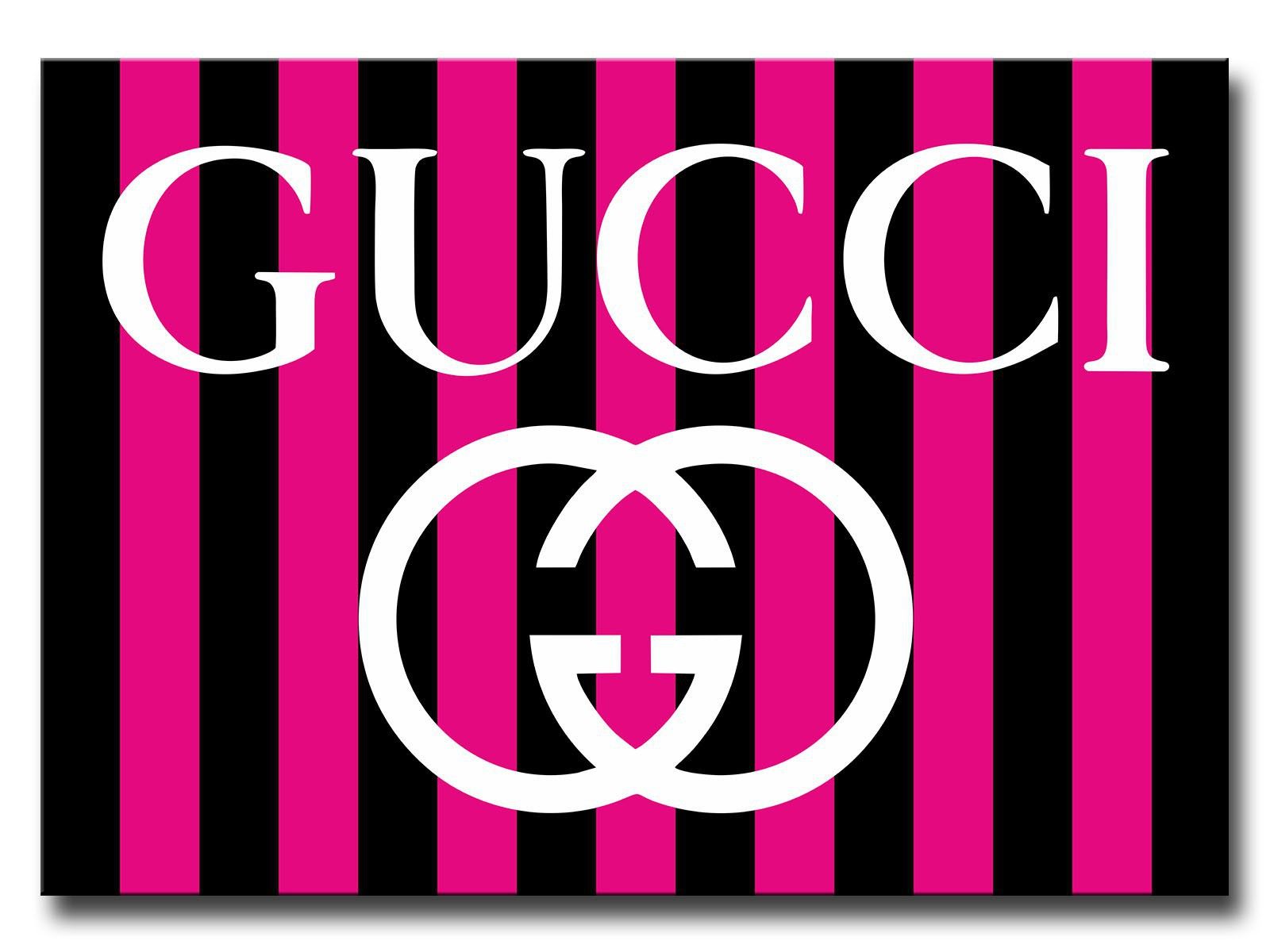 Logo Gucci rosa dorato, 960x853 HD, iMac