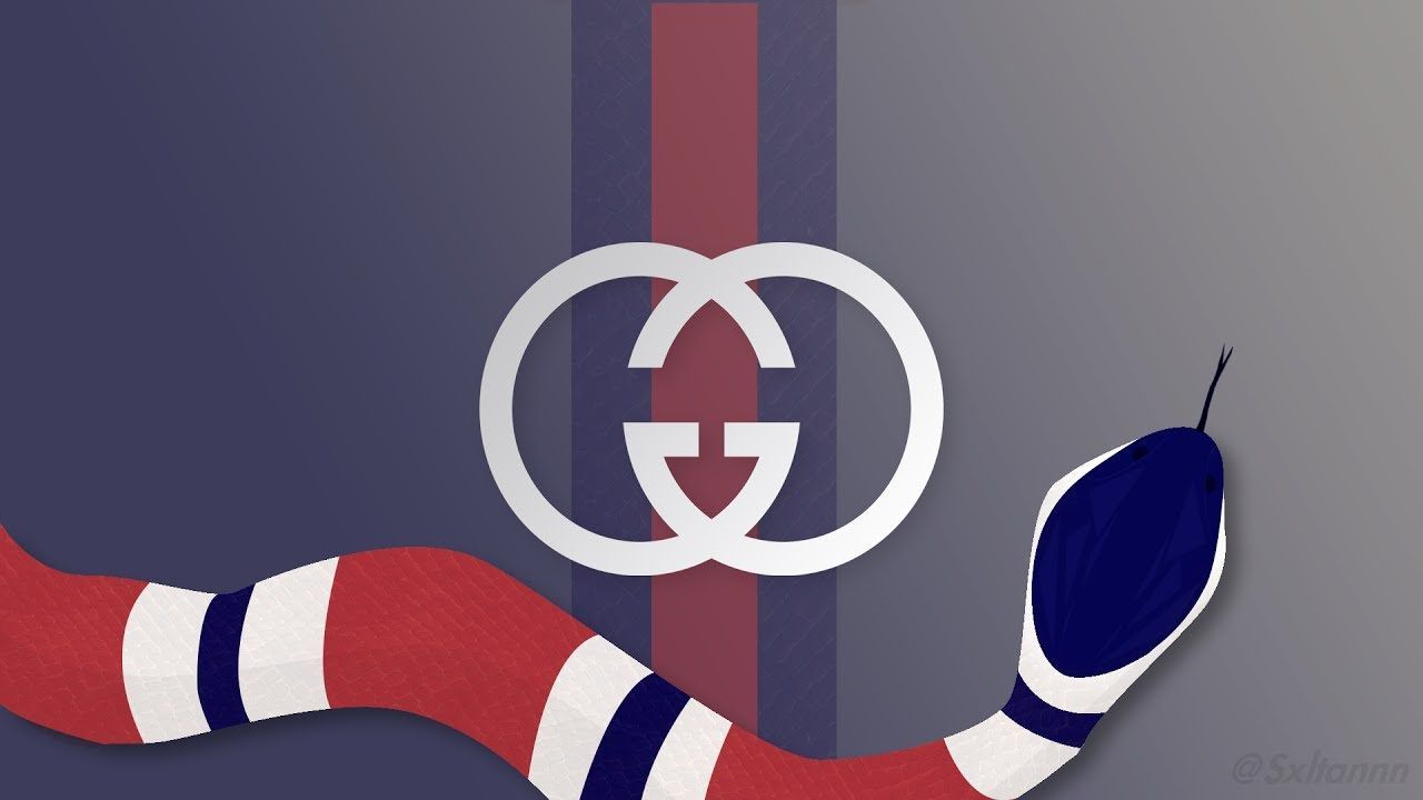 Logo Gucci con serpente, 1280x720 720p, PC