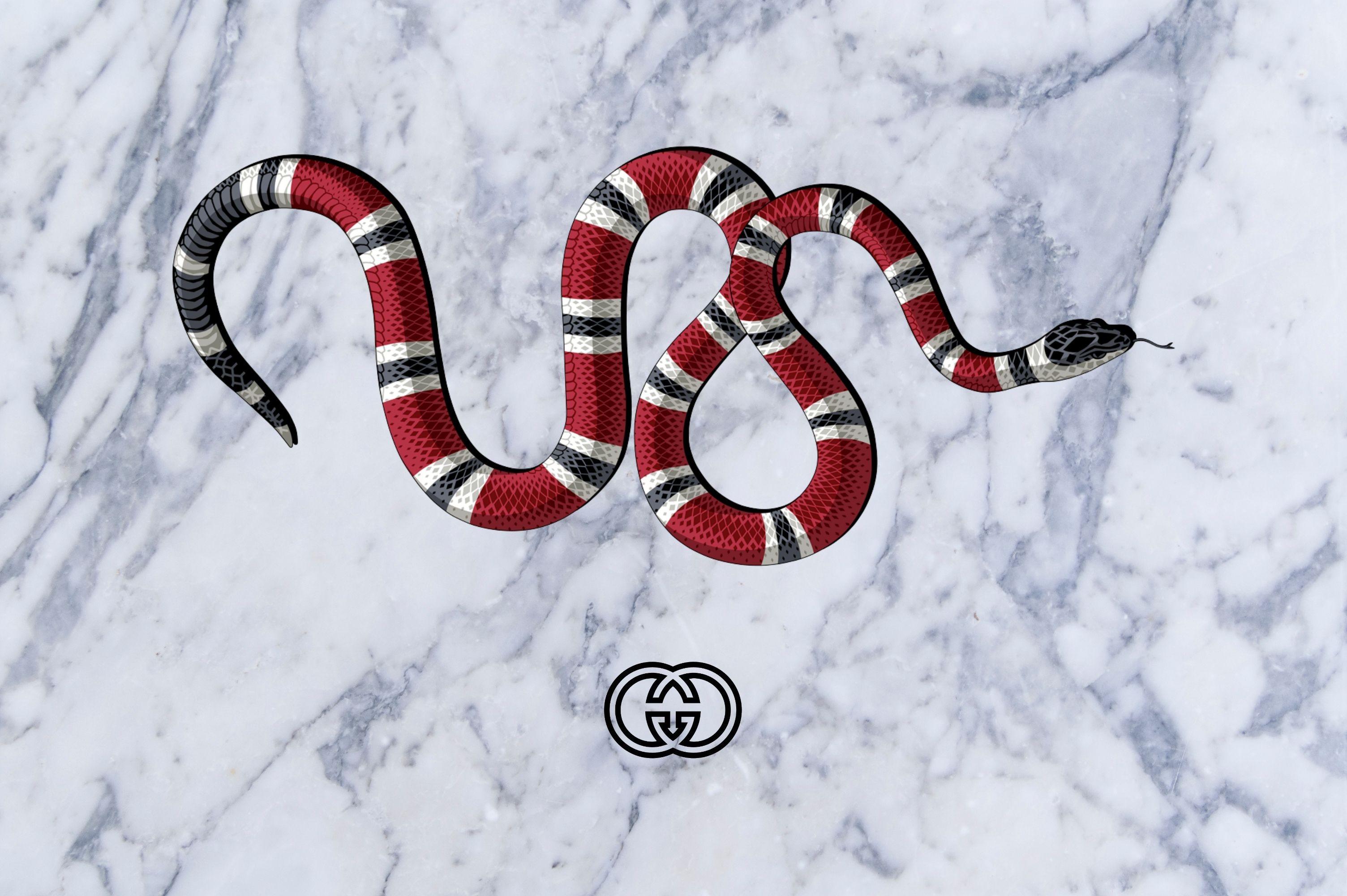 Serpente logo Gucci rosso nero, 920x1512 Verticale, Mobile
