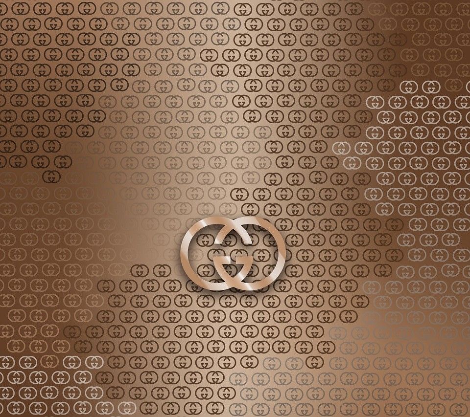 Logo Gucci oro pattern, 960x853 HD, PC