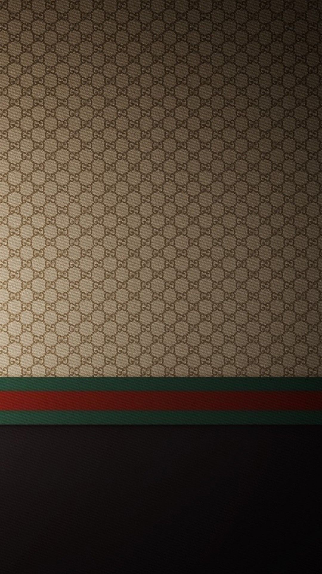Motivo Gucci oro e strisce, moda di lusso, 1080x1920 Verticale, Telefono