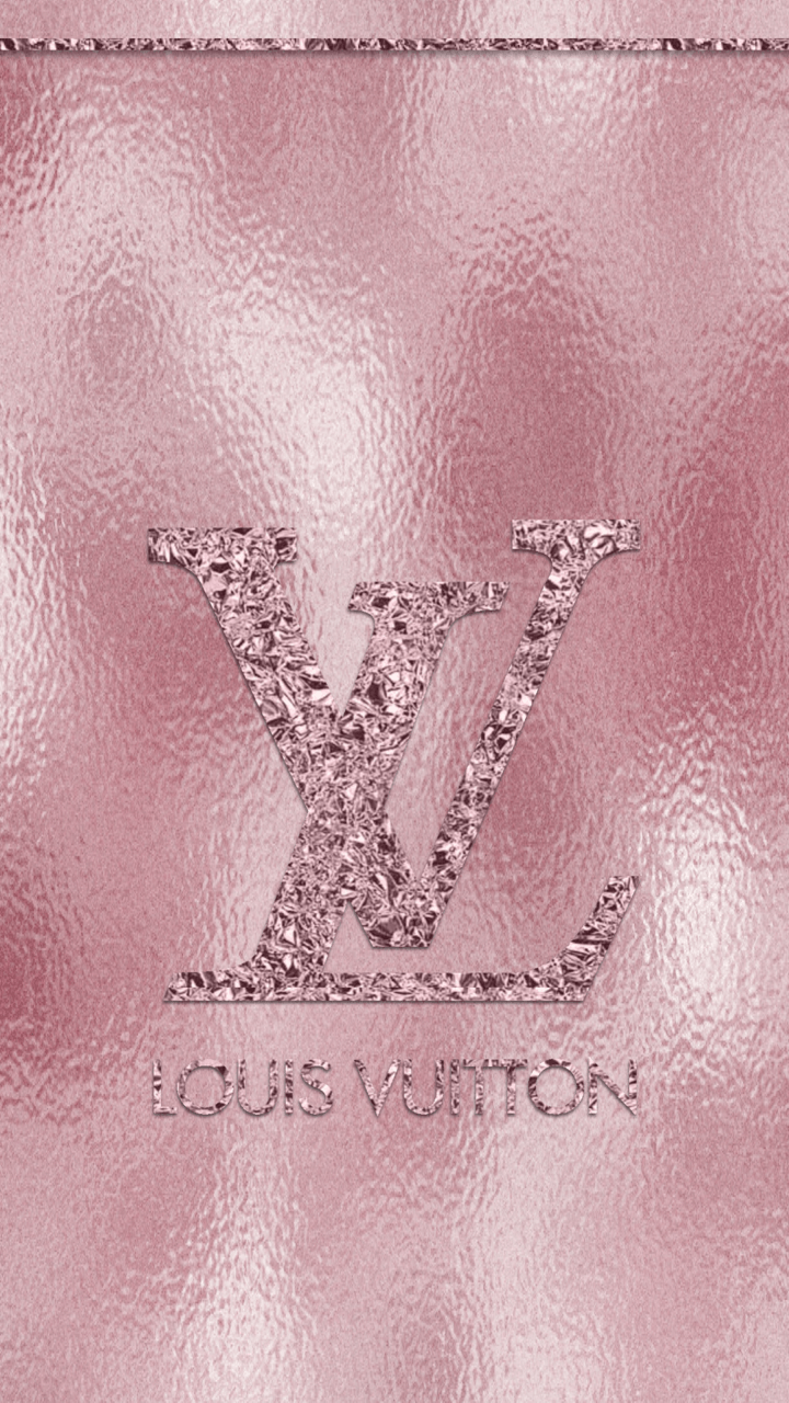 Logo Gucci rosa metallico, 736x1309 Verticale, Telefono