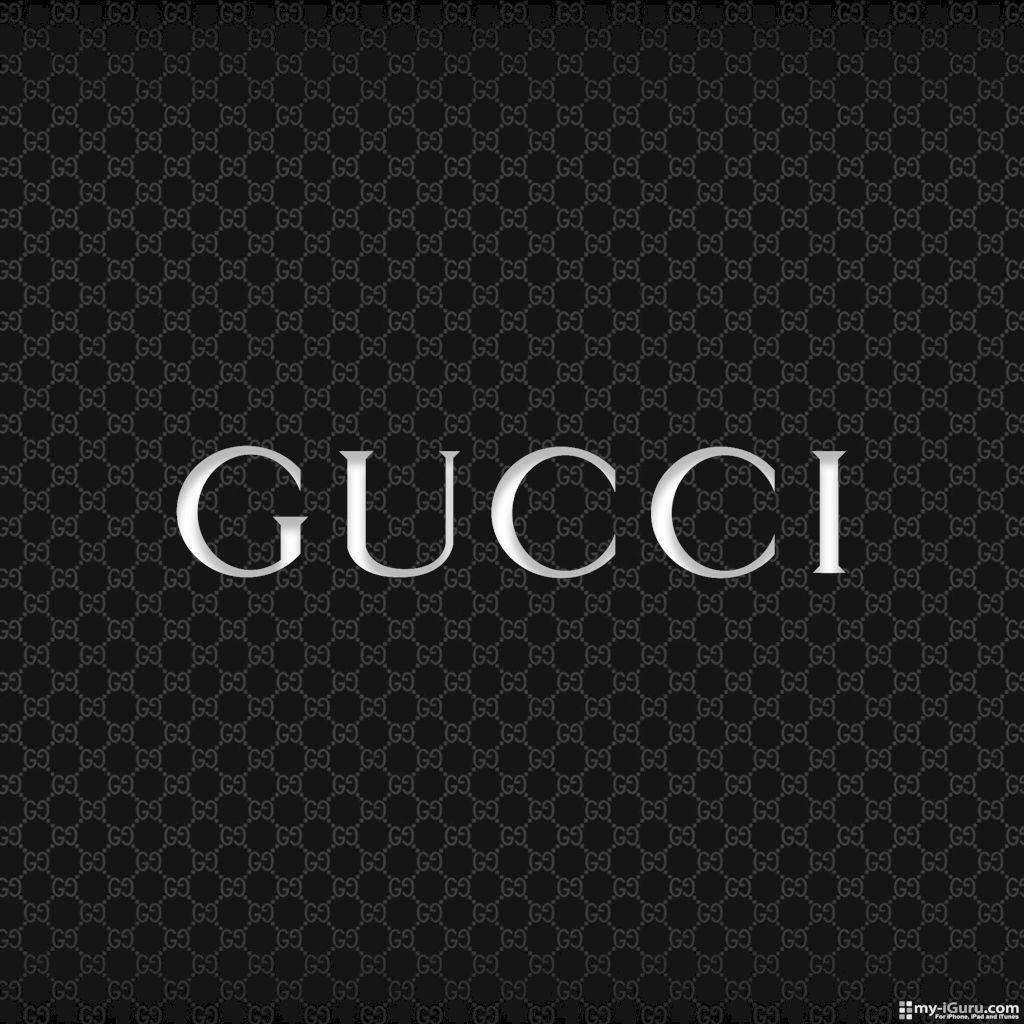 Logo Gucci bianco minimal, 1242x2208 Verticale, Telefono