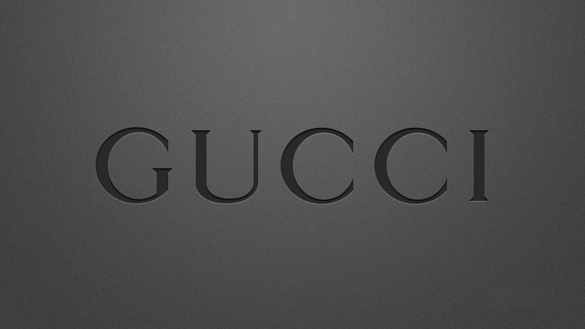 Logo Gucci grigio scuro, 1920x1080 Full HD 1080p, Laptop