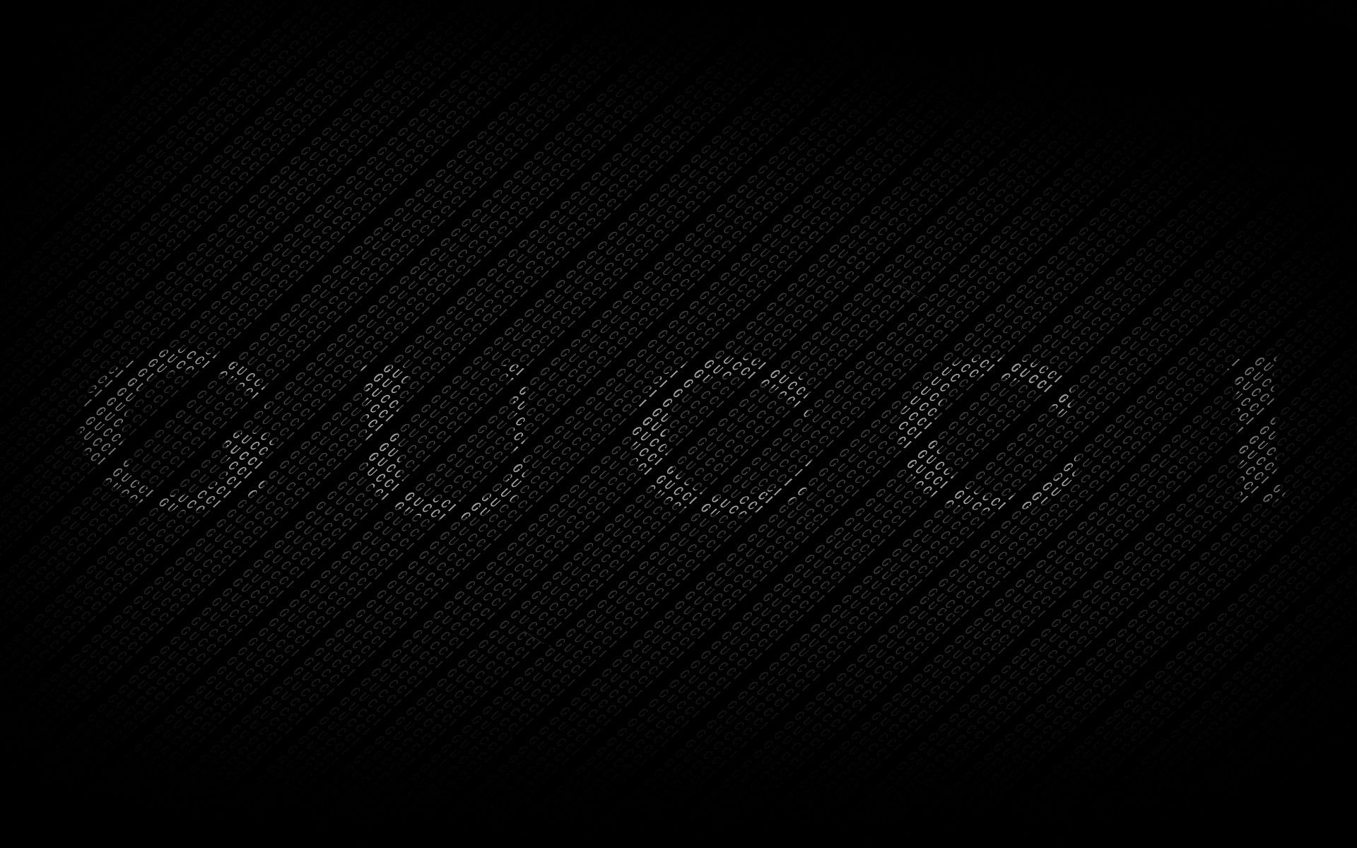 Logo Gucci su nero stellato, 736x1309 Verticale, iPhone