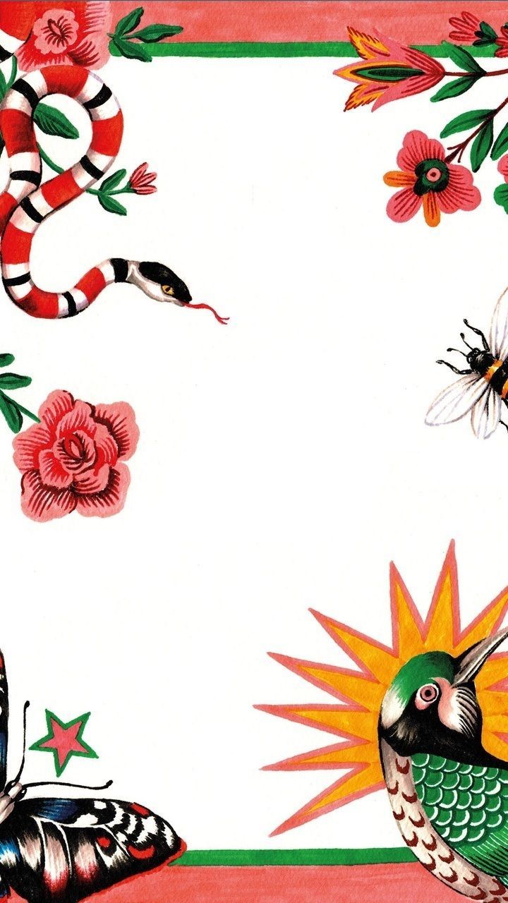 Gucci fiori e farfalle, 2880x1800 WQXGA, Desktop