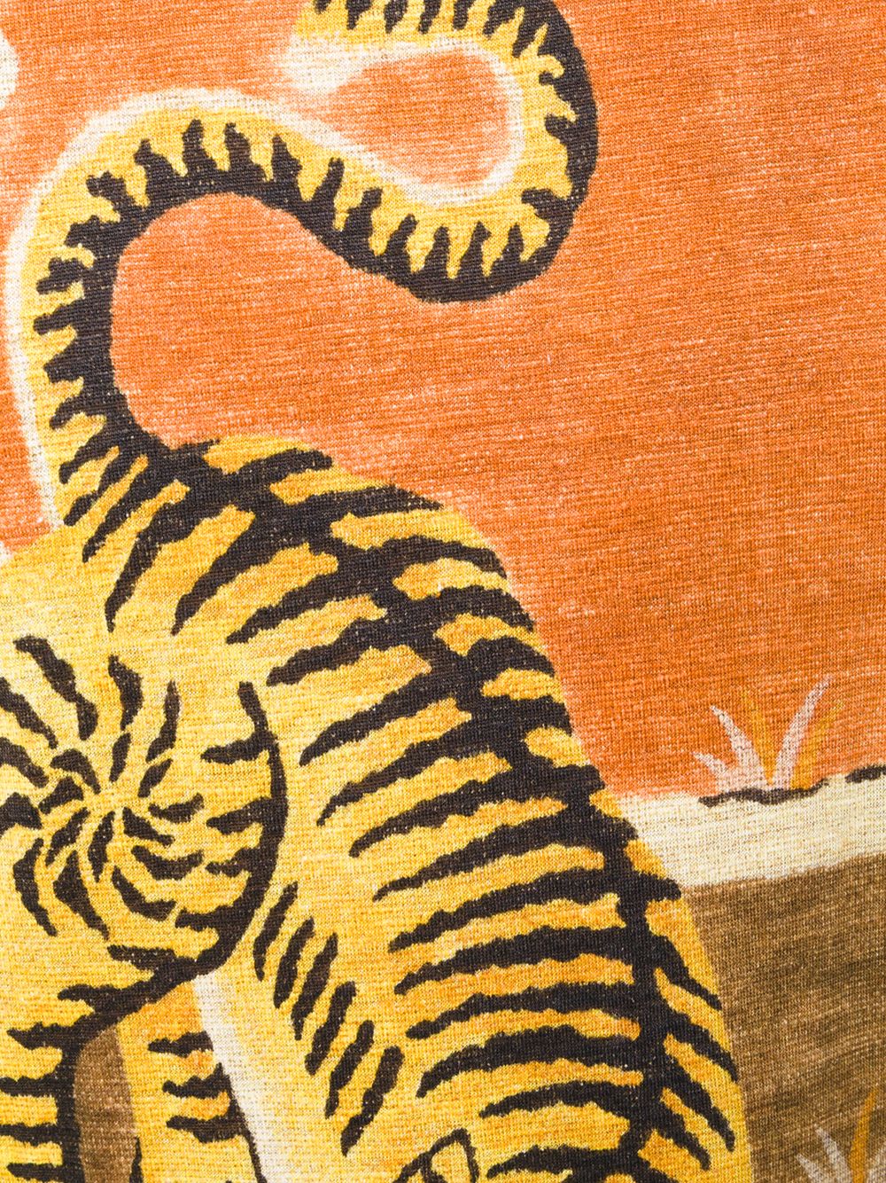 Tigri ruggenti stampa pattern, 1241x777 HD, Desktop