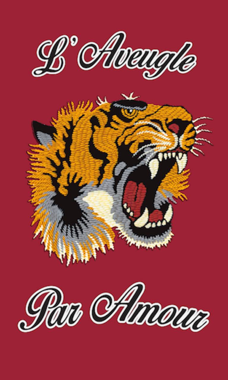 Gucci con Tigre, 1080x1920 Verticale, Telefono