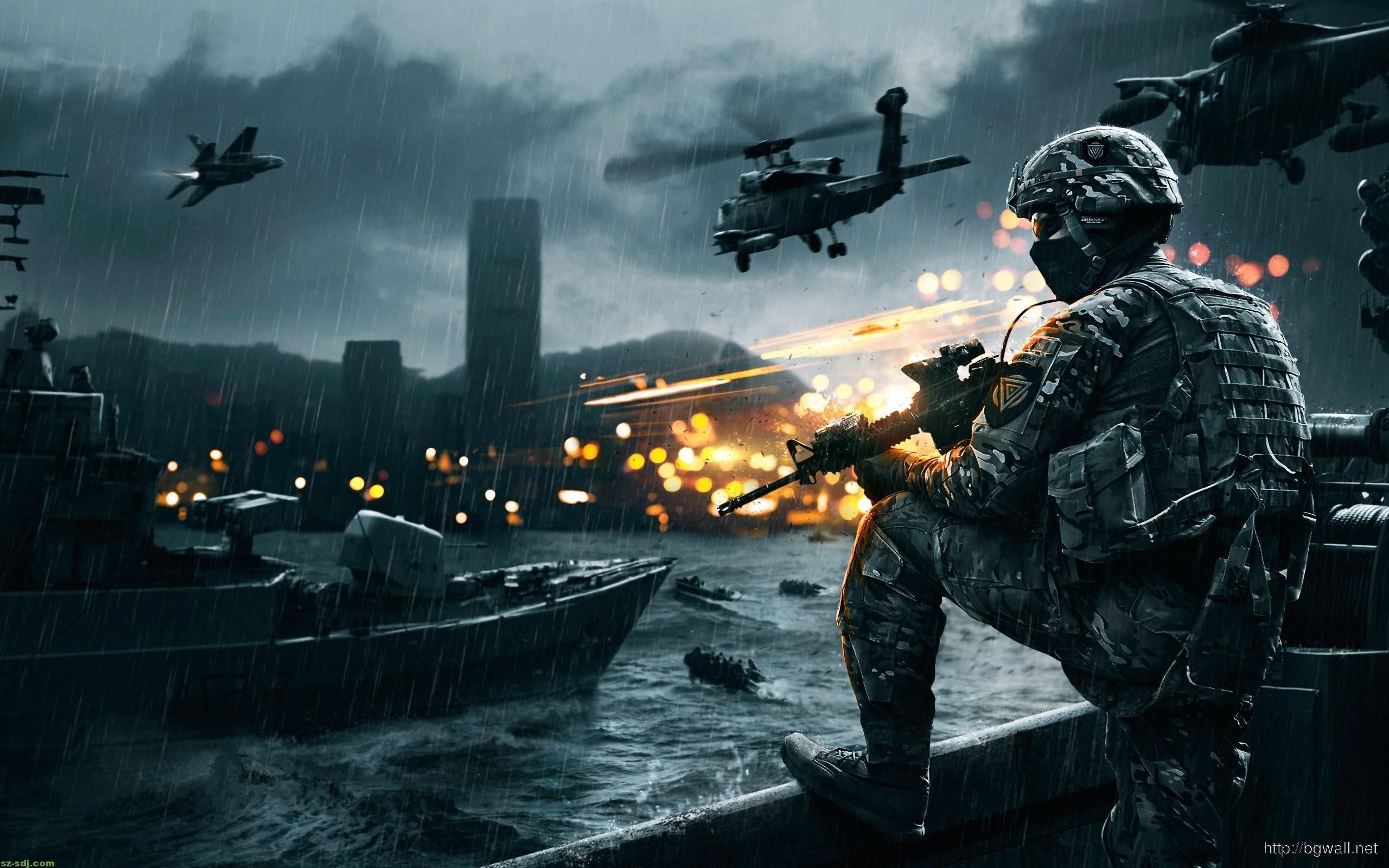 Soldato con elicotteri in guerra, 2560x1600 2K, MacBook Pro