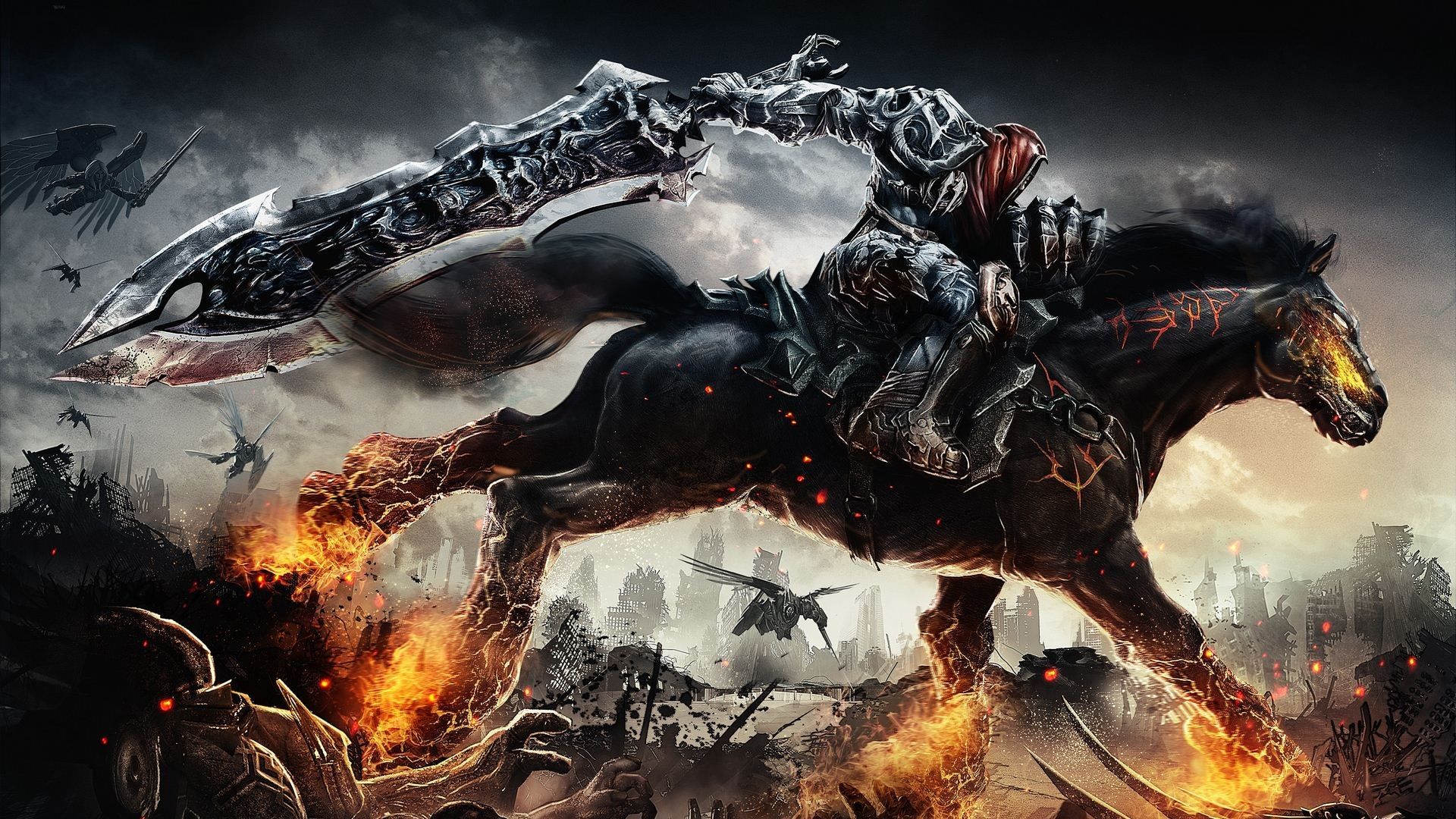 Darksiders War a cavallo, 1920x1080 Full HD 1080p, PC