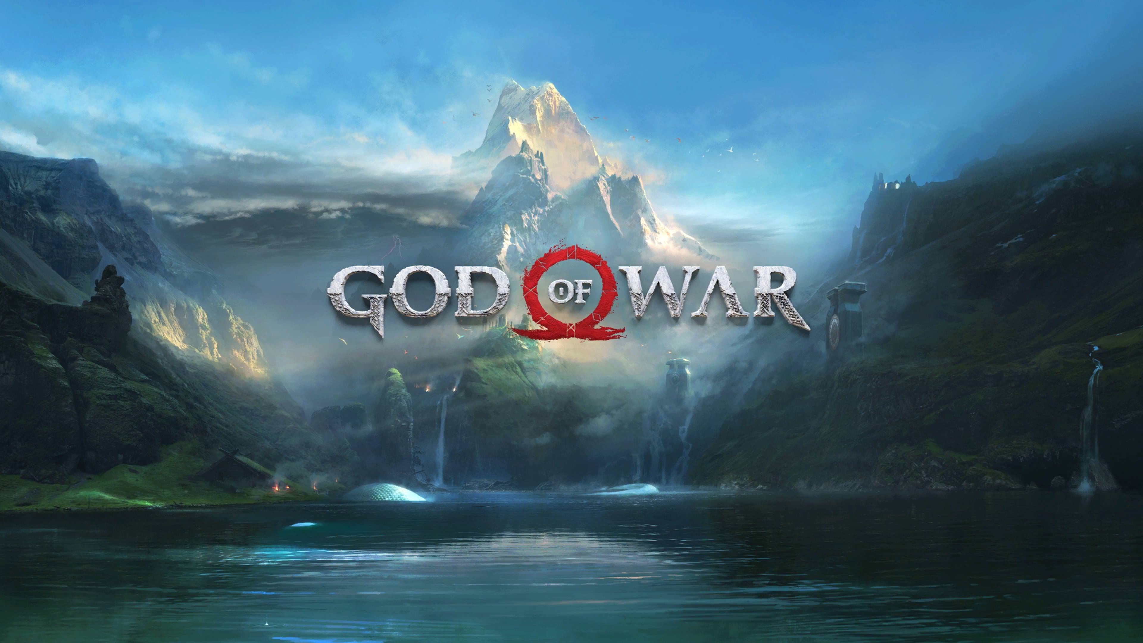 God of War montagna innevata, azione, 3840x2160 UHD, PC 4K